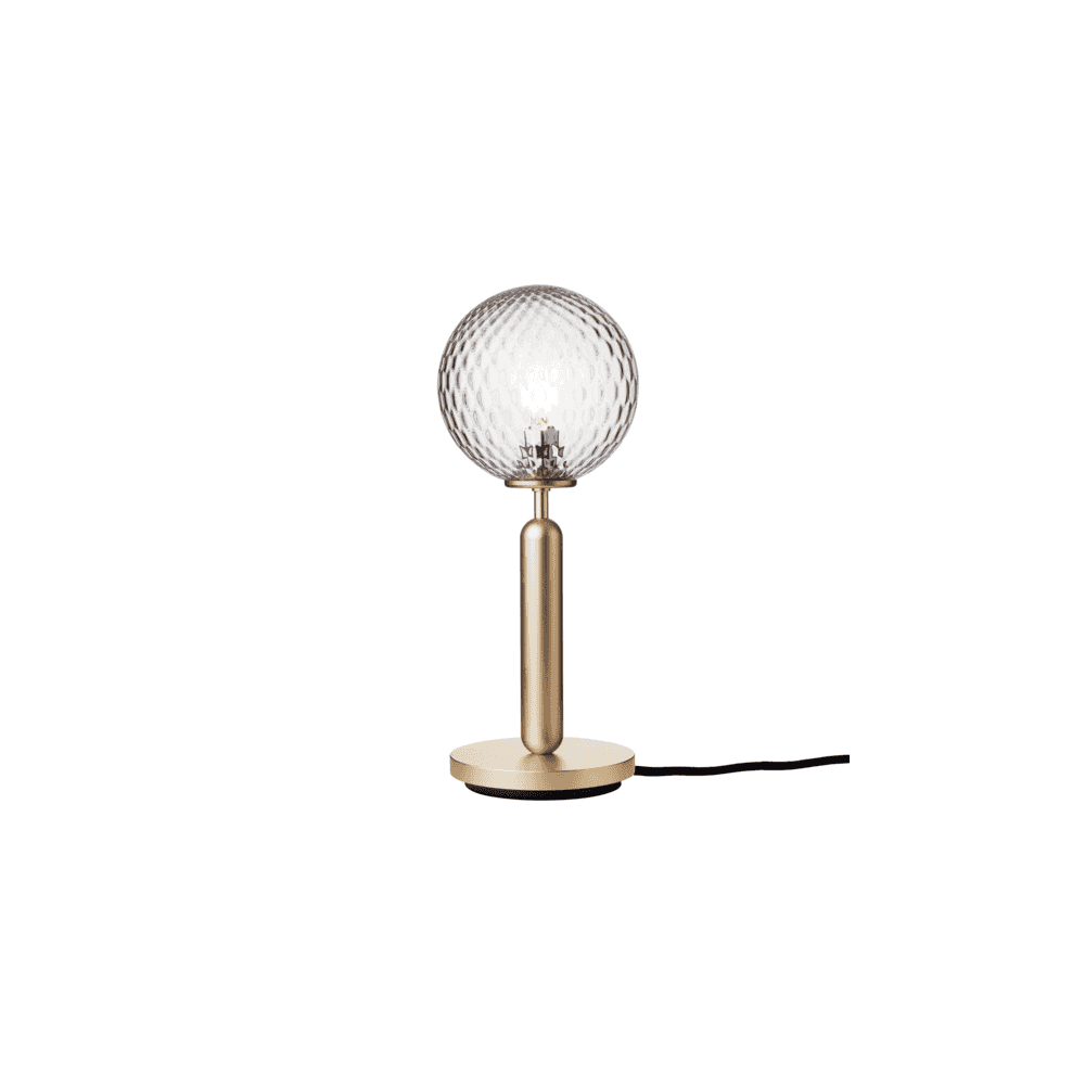 Nuura Miira Table Lamp - Brass & Optic Clear Glass