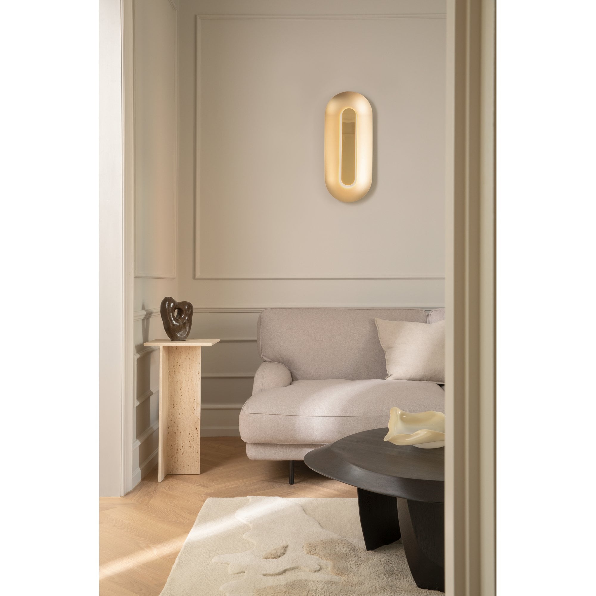 Nuura Sasi Large Wall Light - Brass