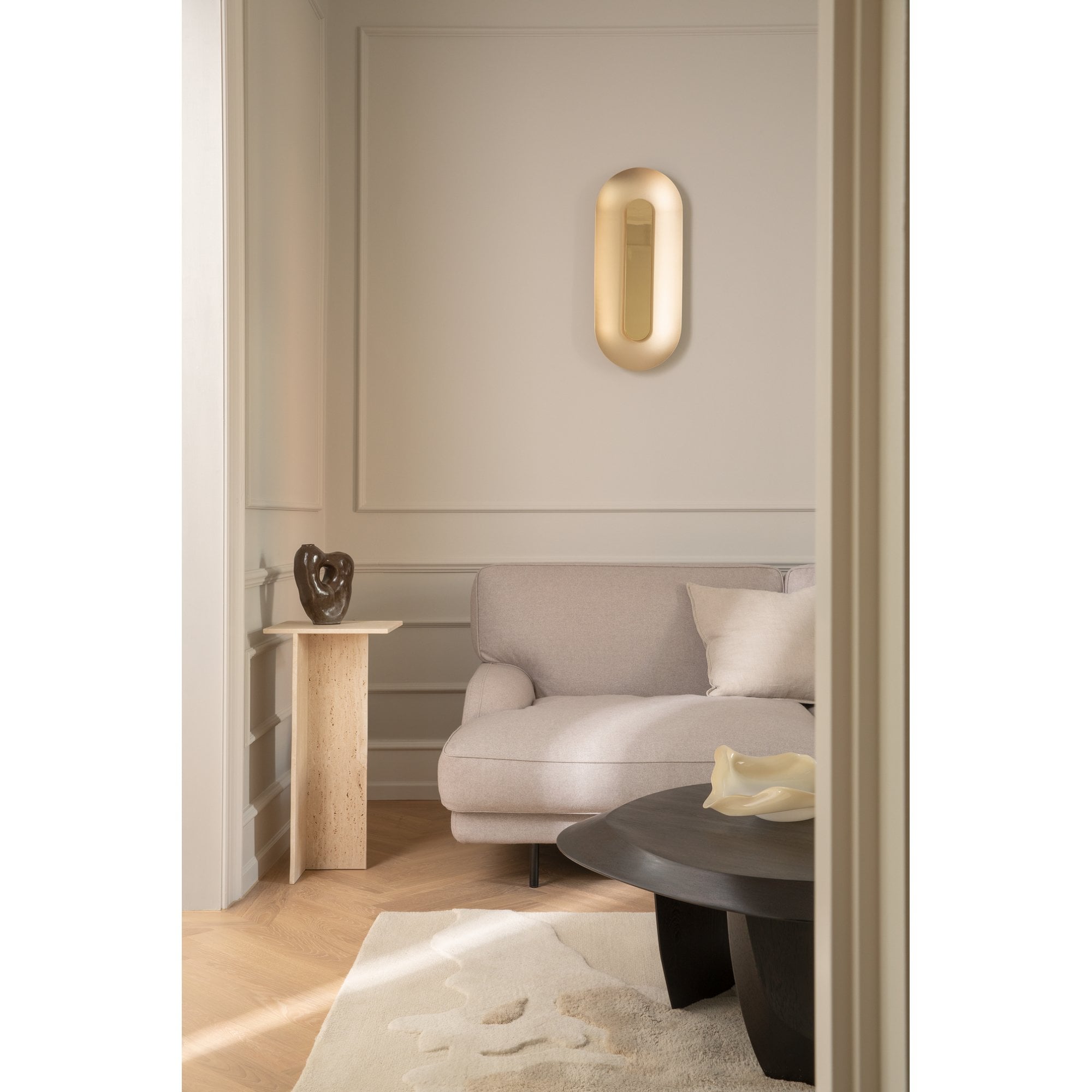 Nuura Sasi Large Wall Light - Brass