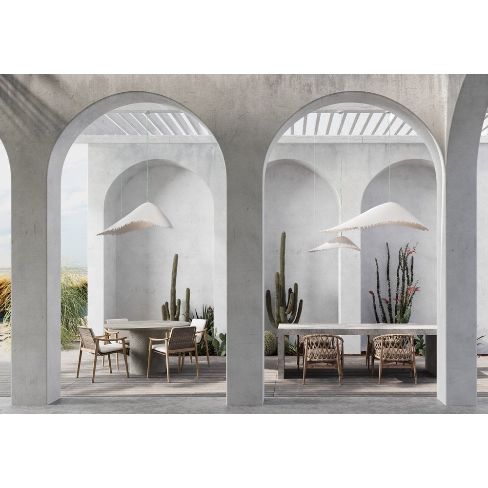 Karman Moby Dick IP44 Small Pendant - Matt White