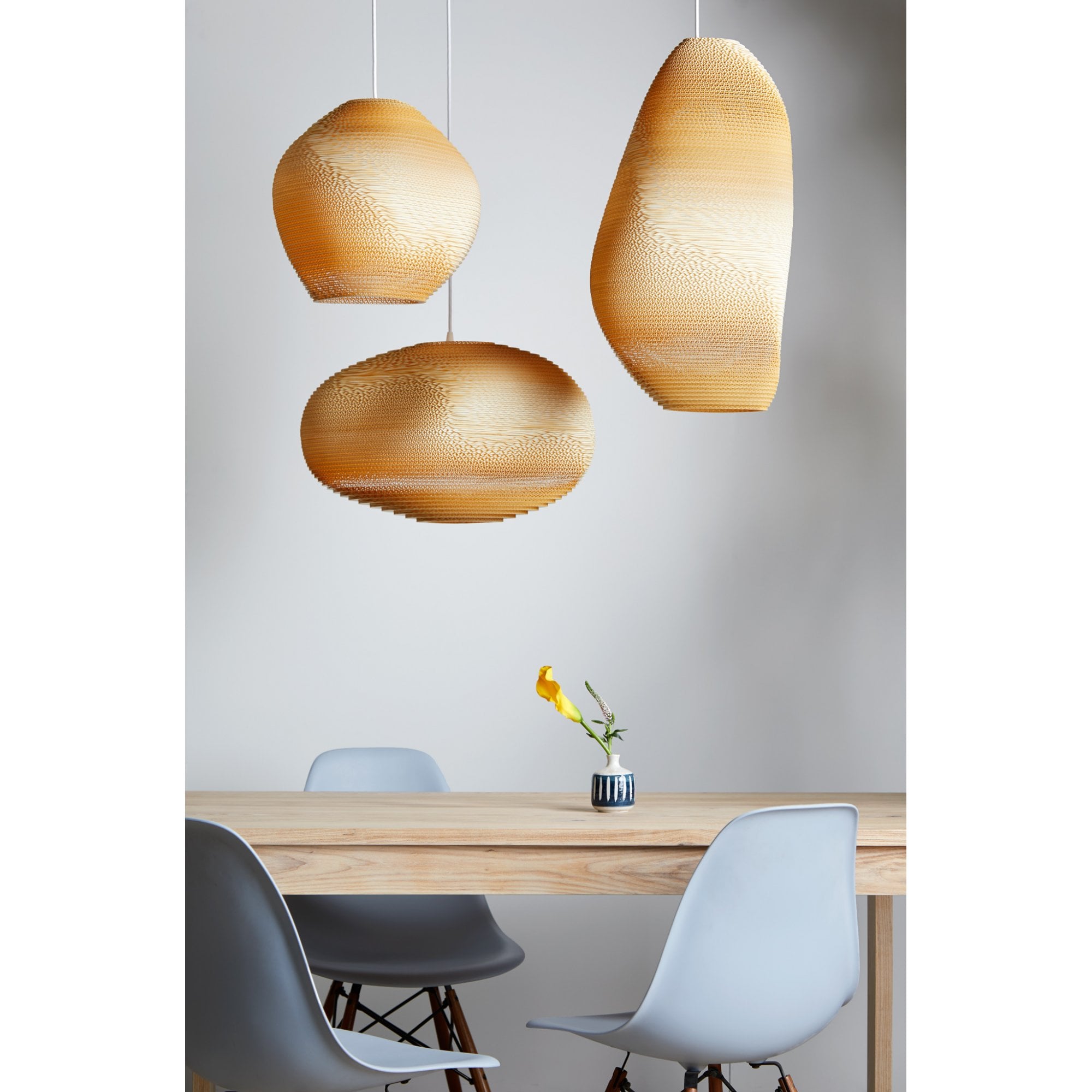 Graypants Scraplights Alki Pendant - Blonde - 32cm Diameter