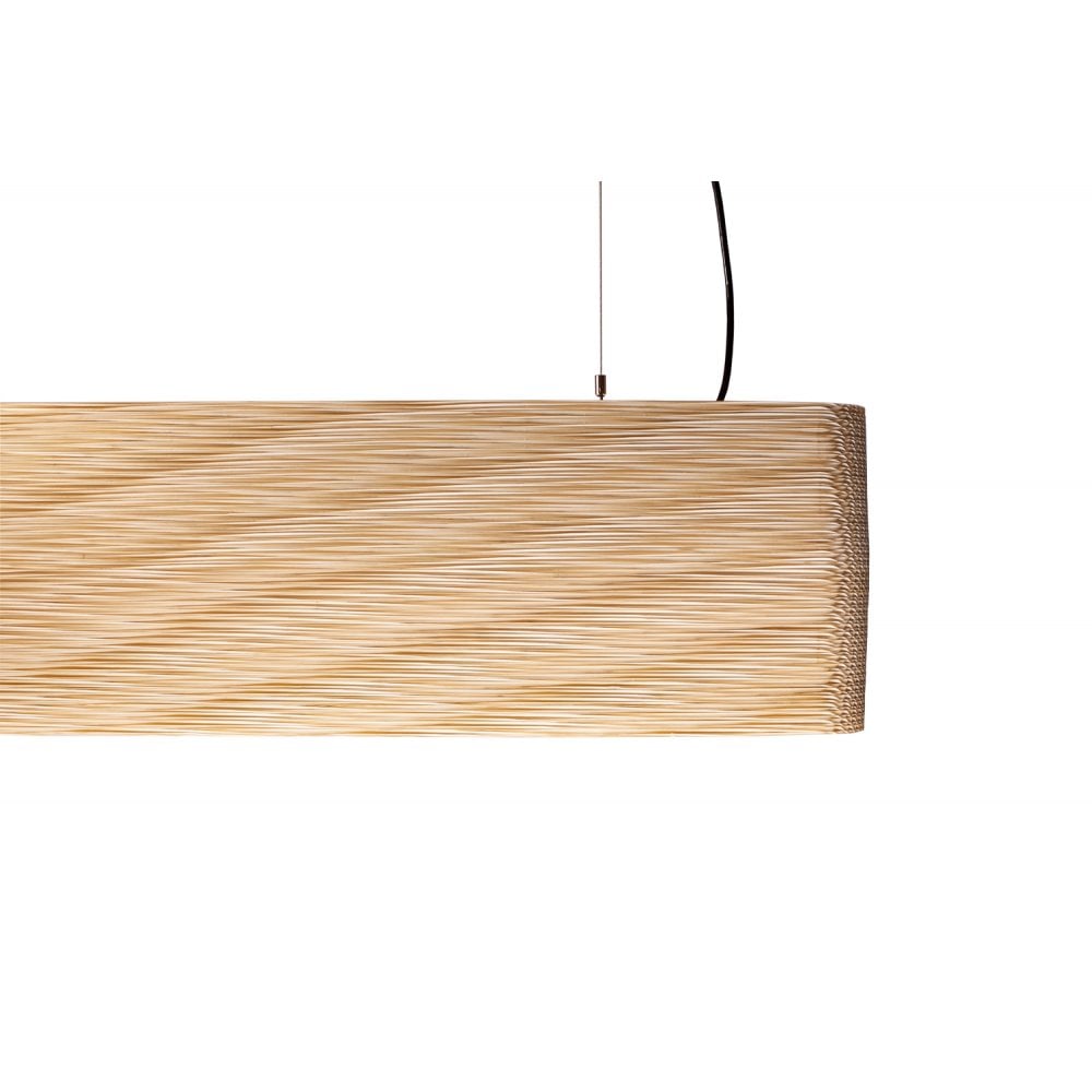 Graypants Scraplights Hewn 48 - 12 Linear Pendant - Direct/Indirect Light - Single Circuit - Blonde