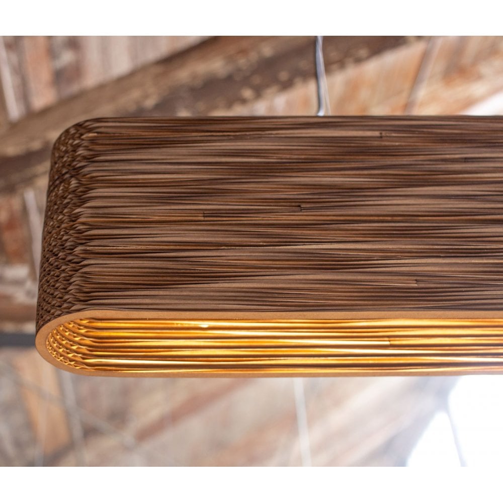 Graypants Scraplights Hewn 48 - 8 Linear Pendant - Direct Light - Natural