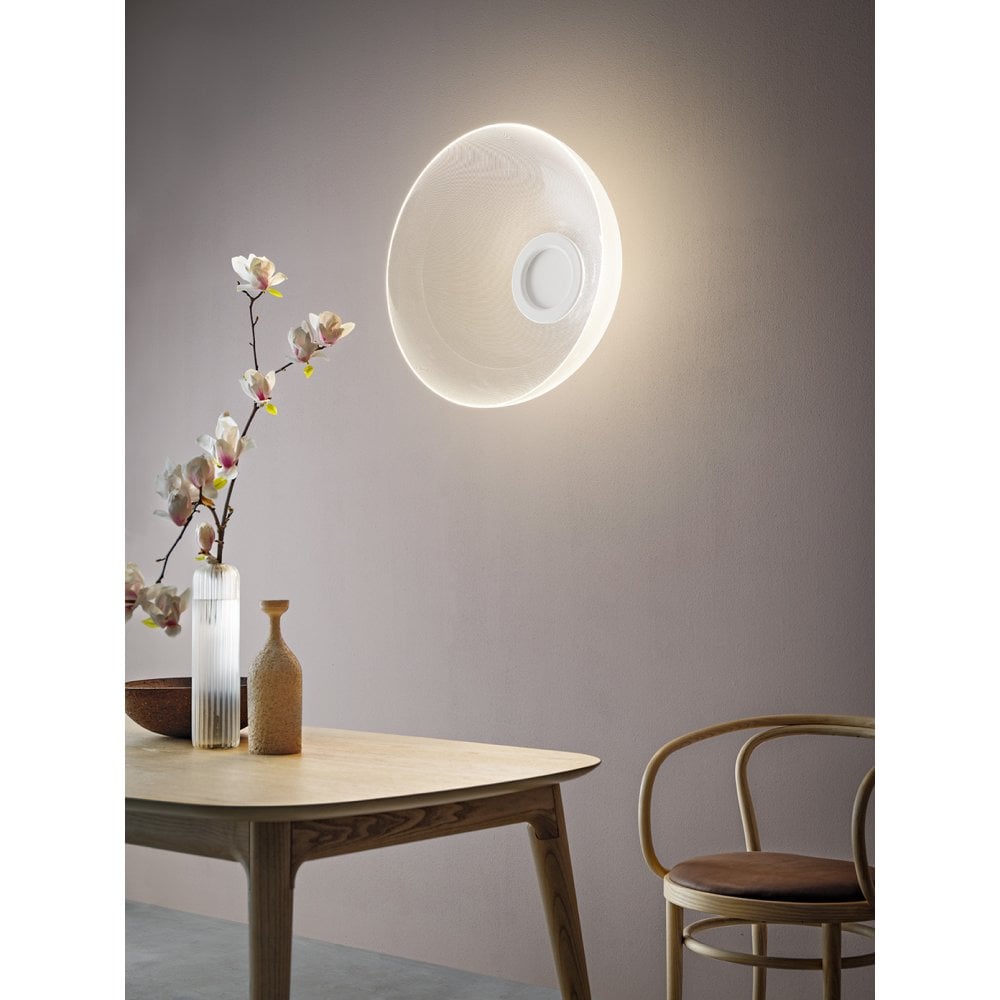 Stilnovo Demi 70cm Transformative Optic Wall/Ceiling Light - Matt White