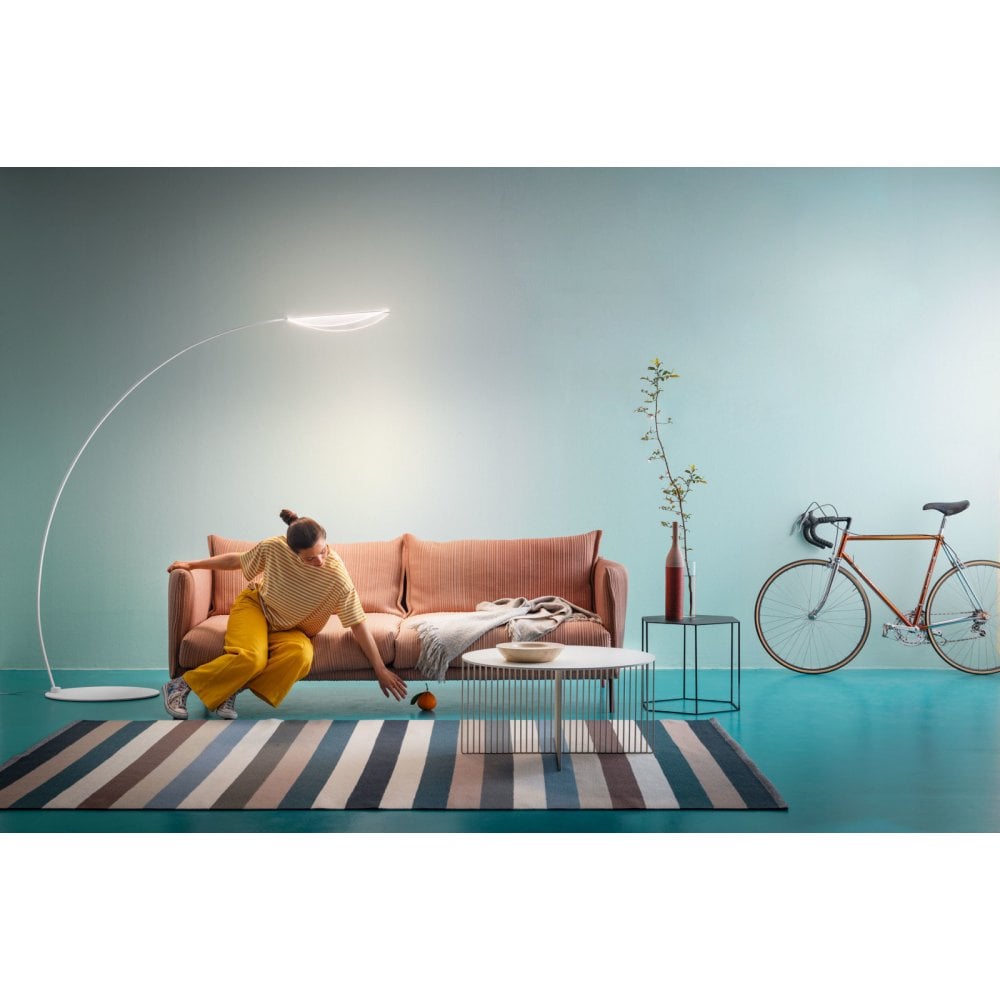 Stilnovo Diphy Transformative Optic Floor Lamp - Matt White