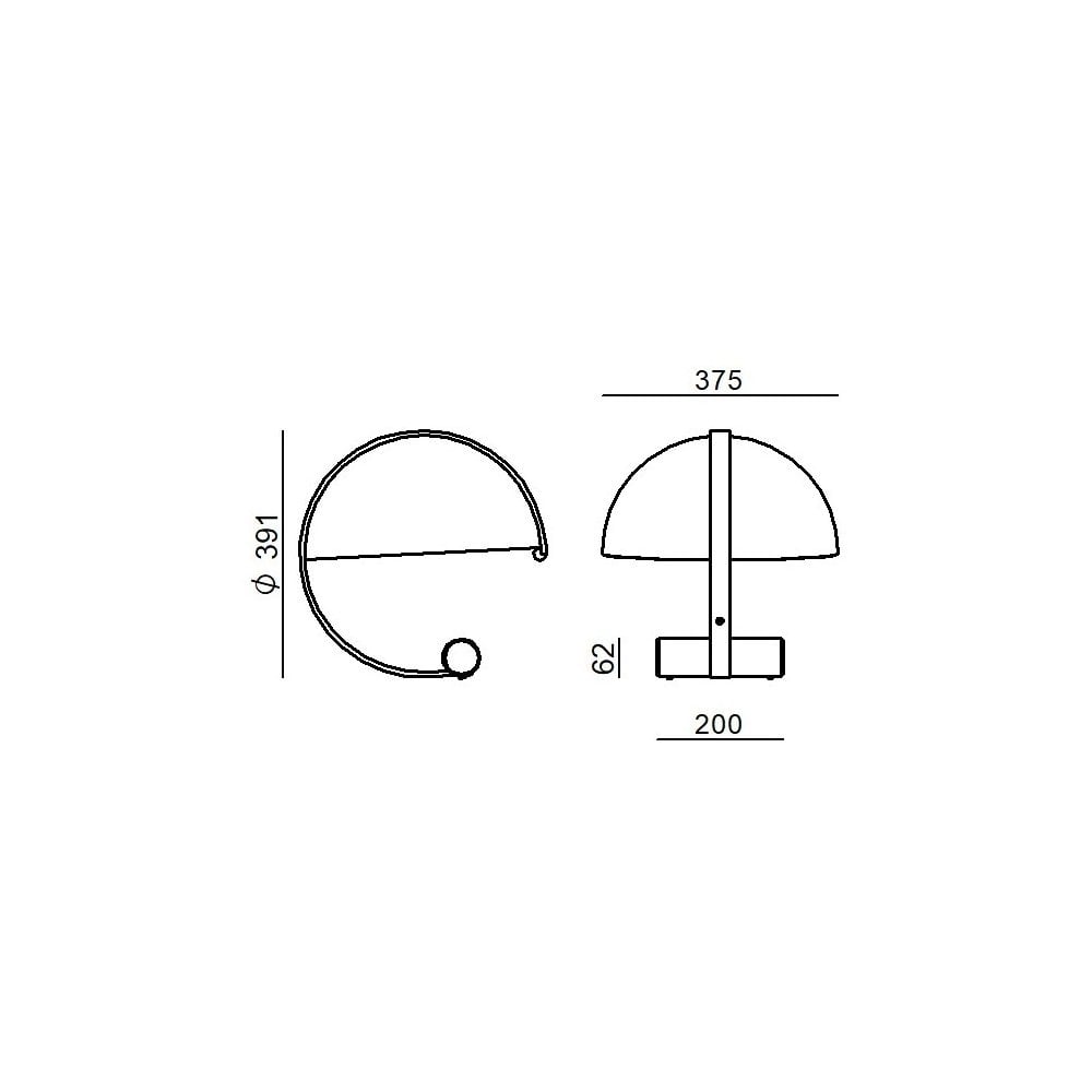 Stilnovo Meta Table Lamp - Iconic Red