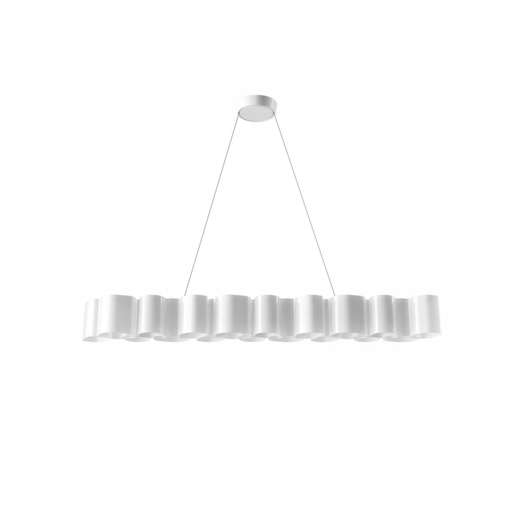 Stilnovo Honey 139cm Linear Pendant - Matt White