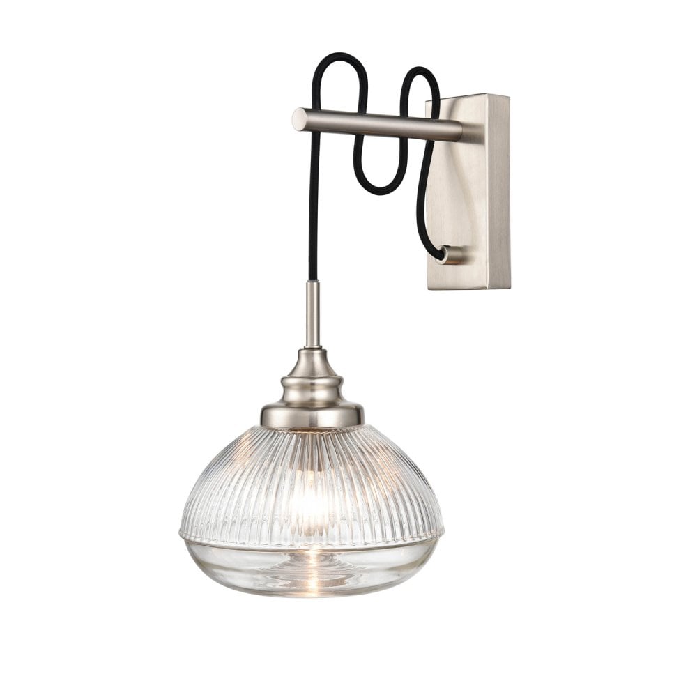 Franklite Acoste Wall Bracket Light - Satin Nickel