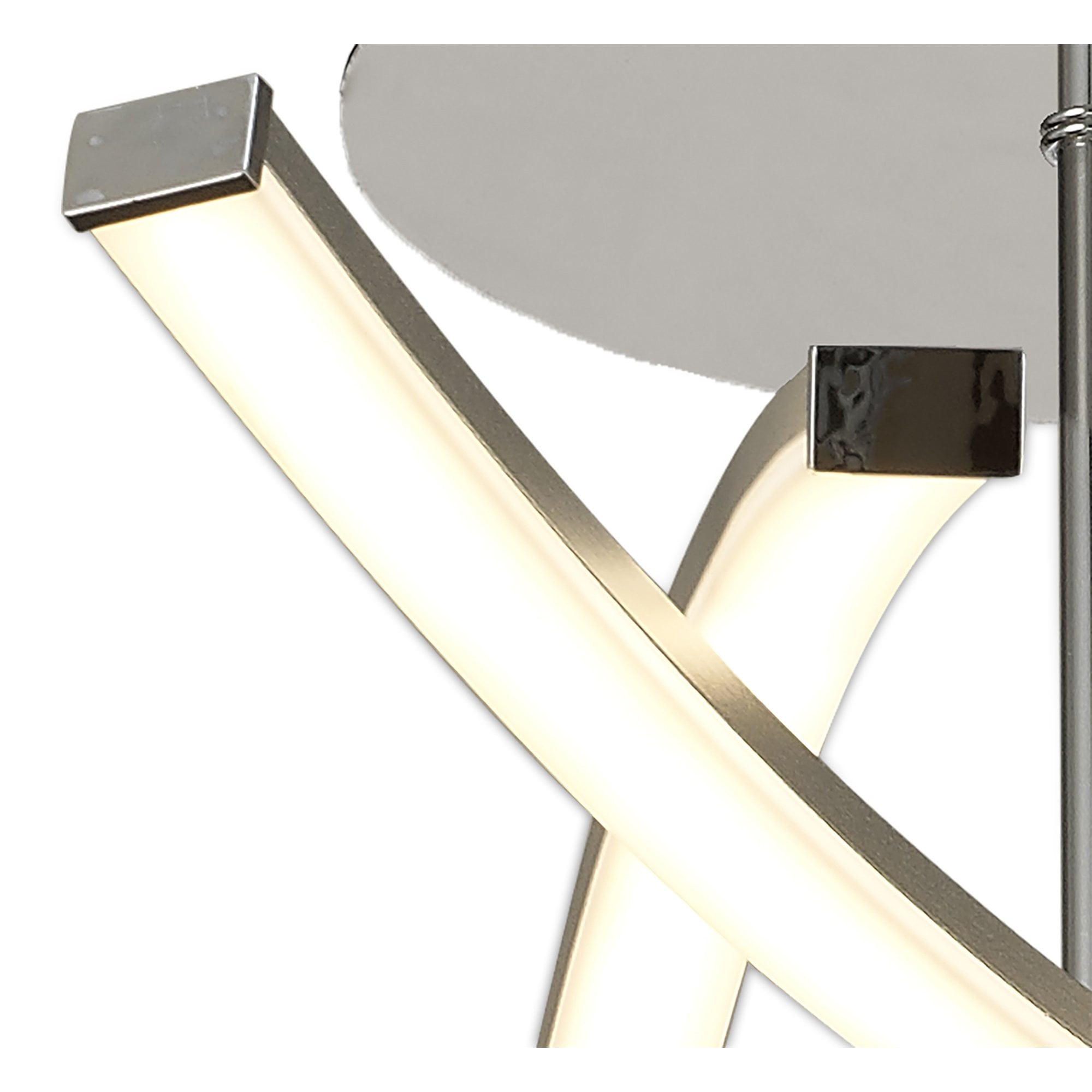 Mantra Aire LED Ceiling Light - Silver & Polished Chrome