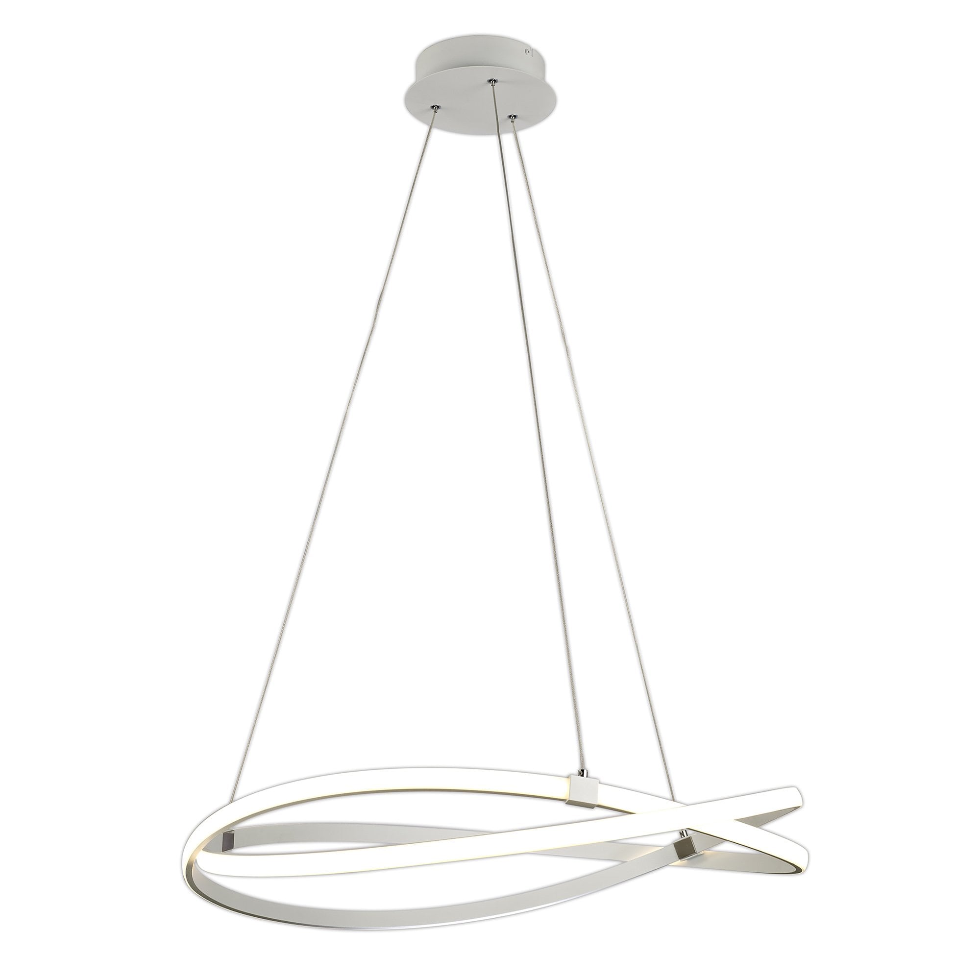 Mantra Infinity Pendant 60W LED - Silver/Polished Chrome