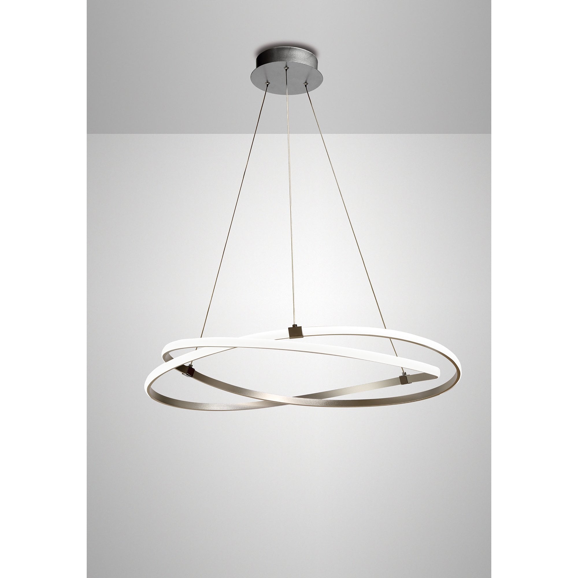 Mantra Infinity Pendant 60W LED - Silver/Polished Chrome