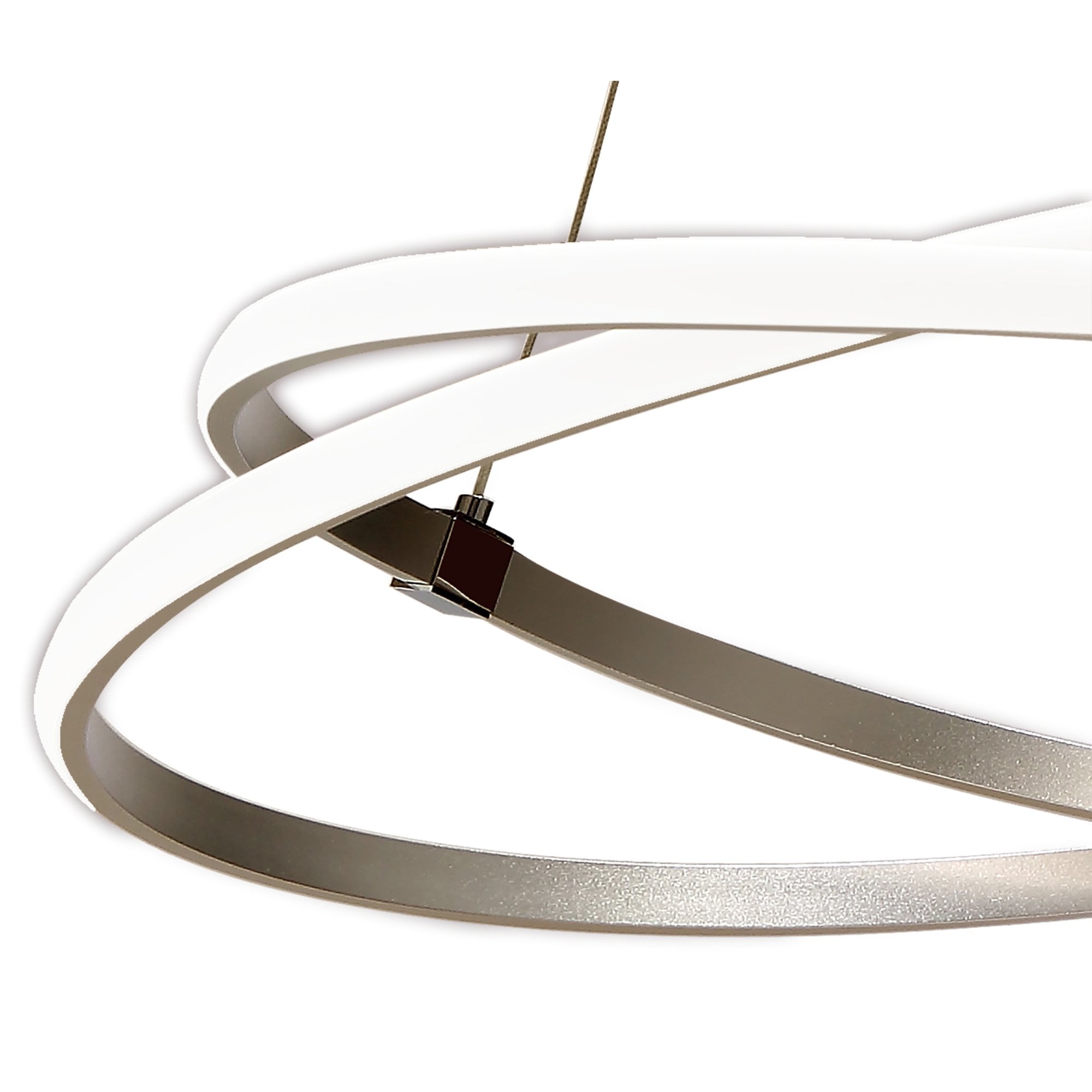 Mantra Infinity Pendant 60W LED - Silver/Polished Chrome