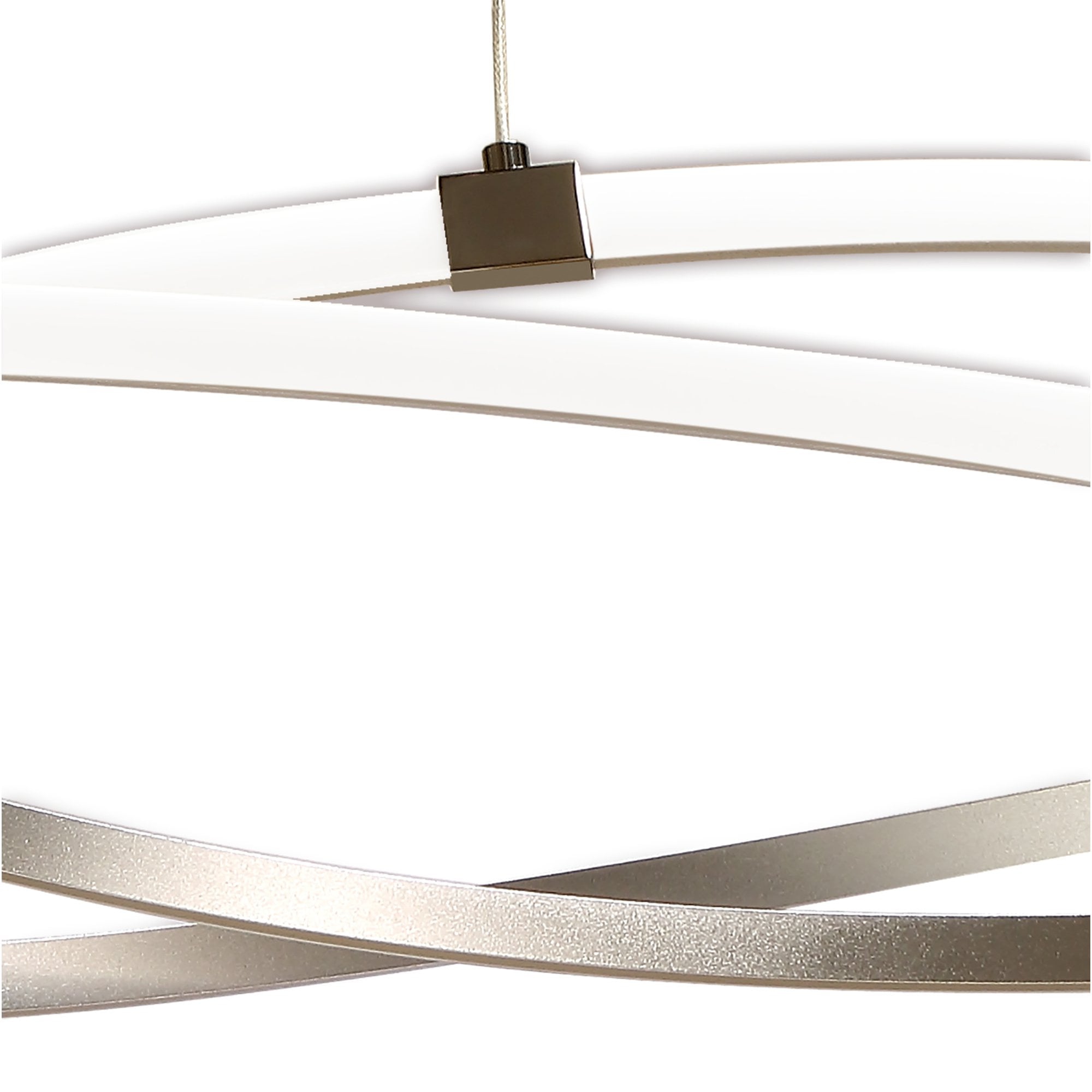 Mantra Infinity Pendant 60W LED - Silver/Polished Chrome