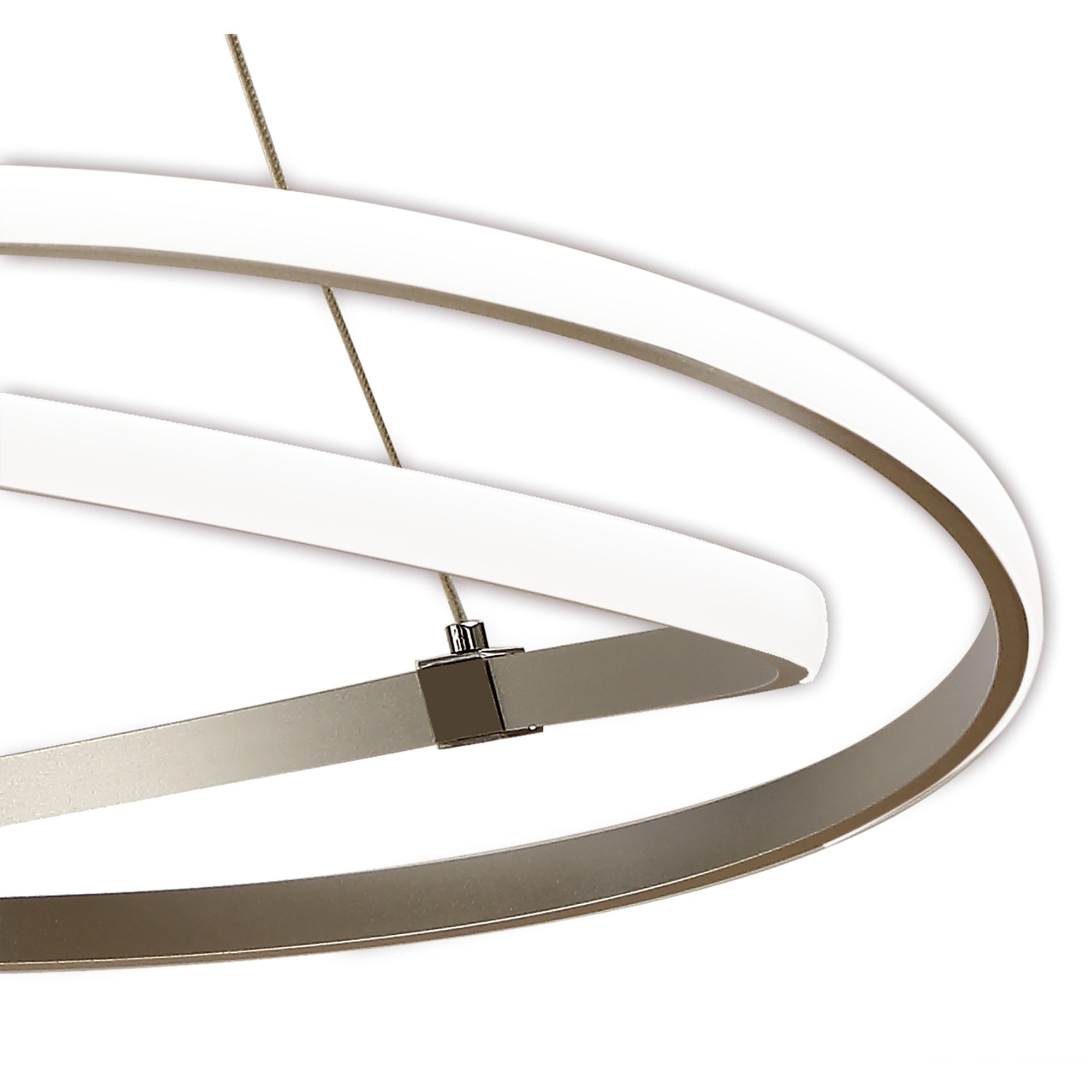 Mantra Infinity Pendant 60W LED - Silver/Polished Chrome