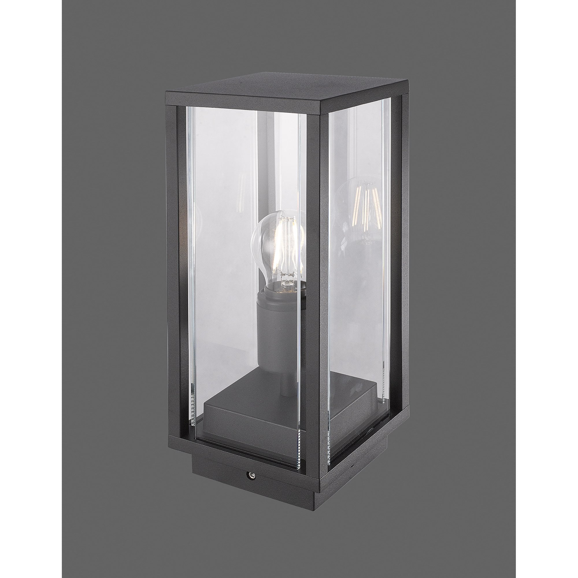 Mantra Meribel Pedestal Lamp - Graphite
