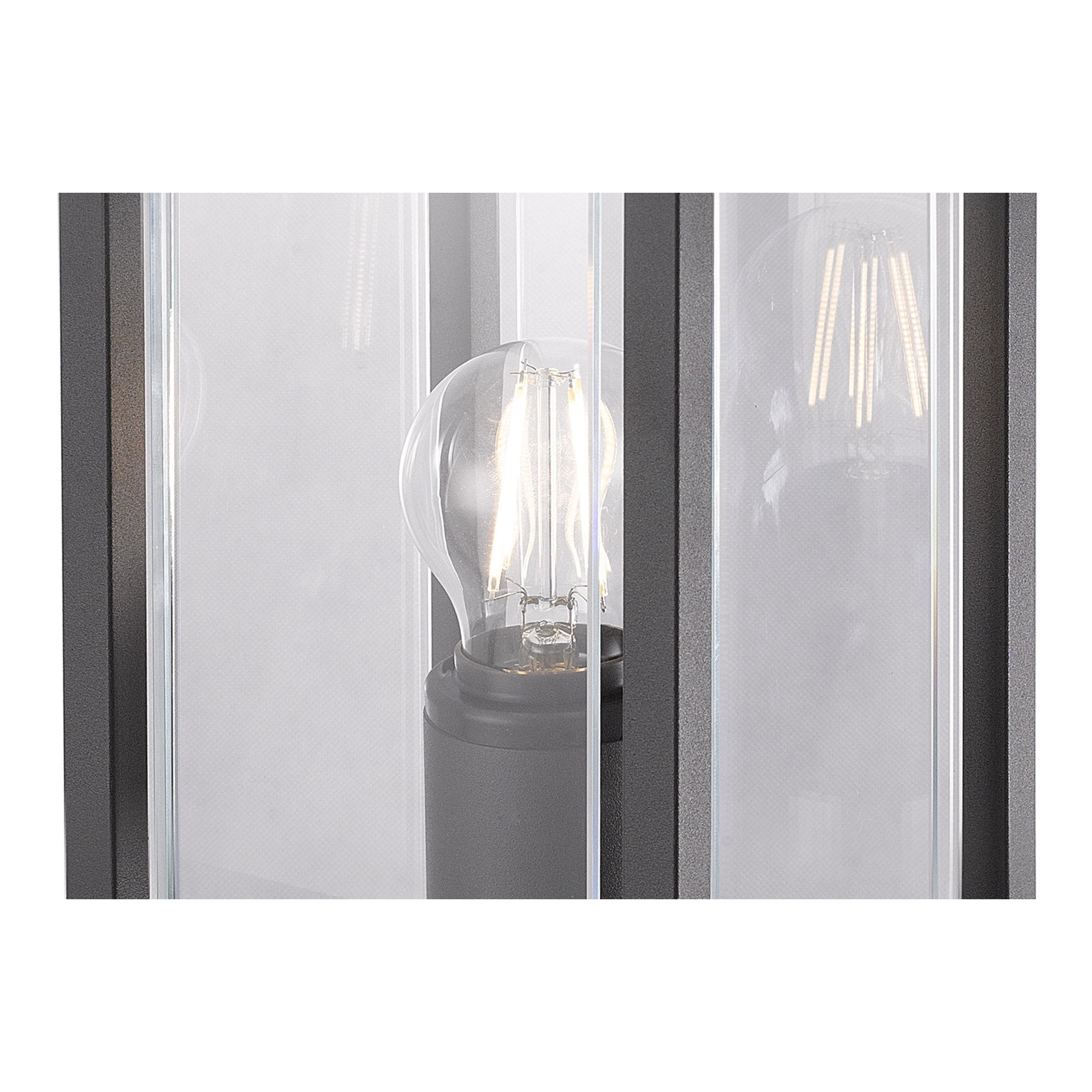 Mantra Meribel Pedestal Lamp - Graphite