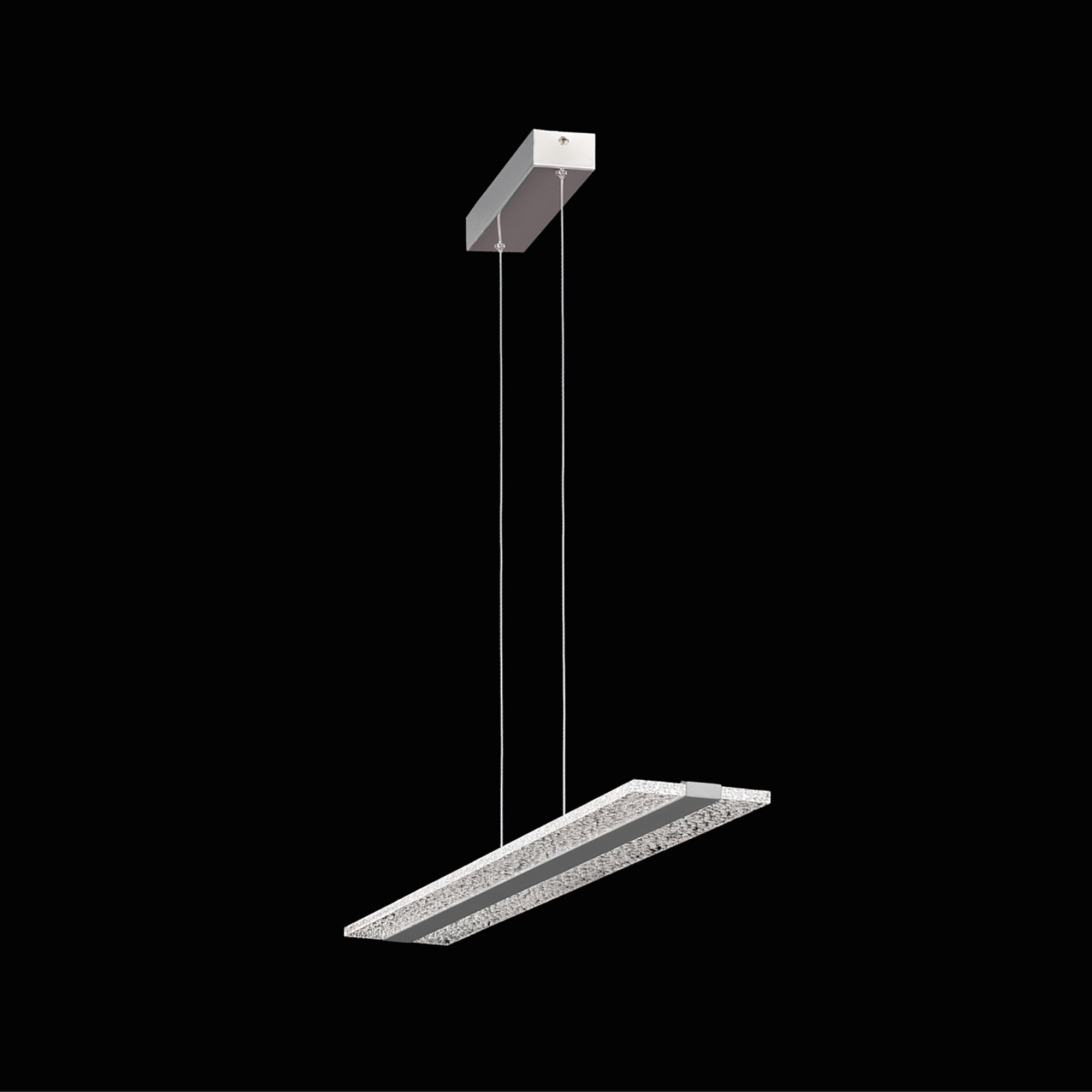 Mantra Burbuja Pendant Linear - Polished Chrome