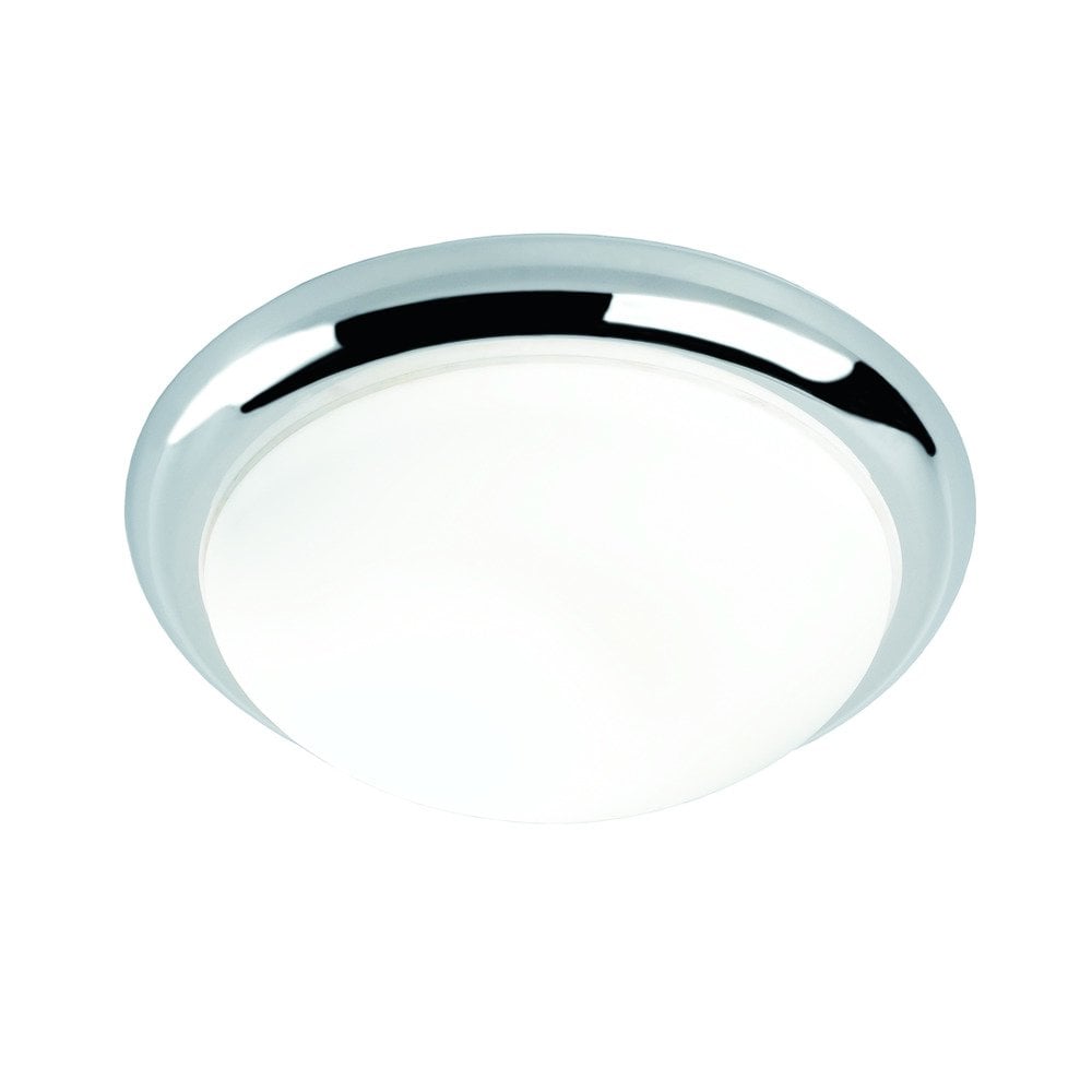 Franklite Spica 335mm Circular Flush - Chrome