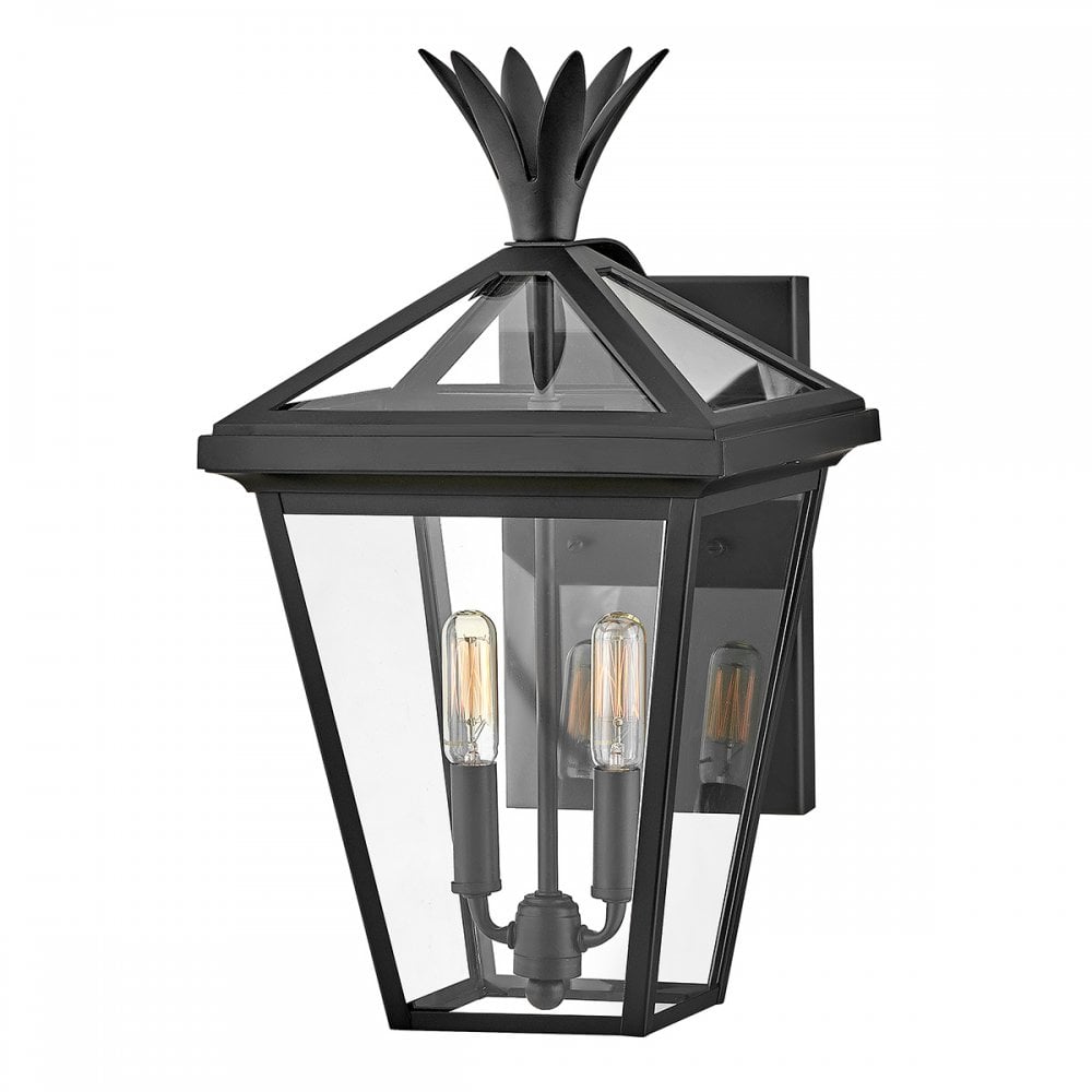 Hinkley Palma 2 Light Medium Wall Lantern - Black