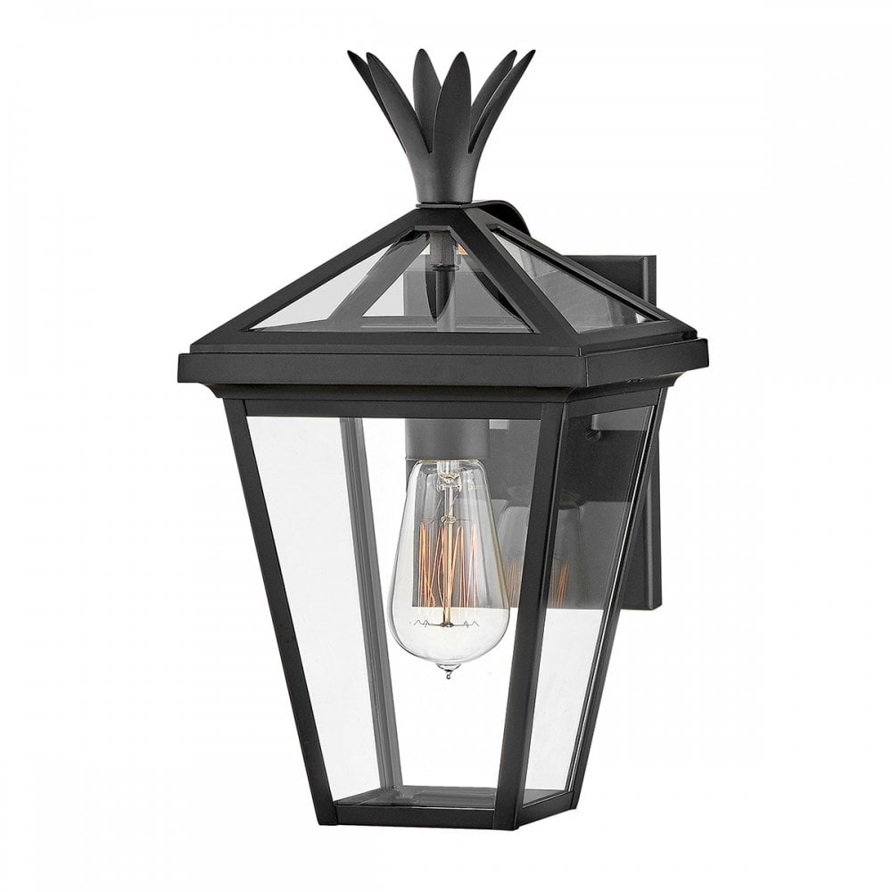 Hinkley Palma 1 Light Small Wall Lantern - Black