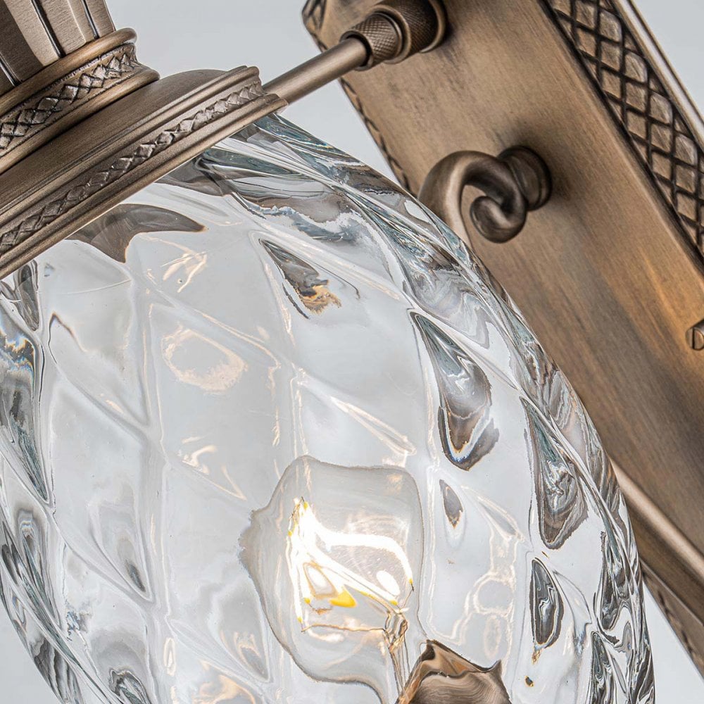 Hinkley Plantation 1 Light Medium Wall Lantern - Burnished Bronze