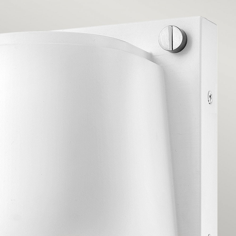 Hinkley Scout 1 Light Small Wall Light - Satin White