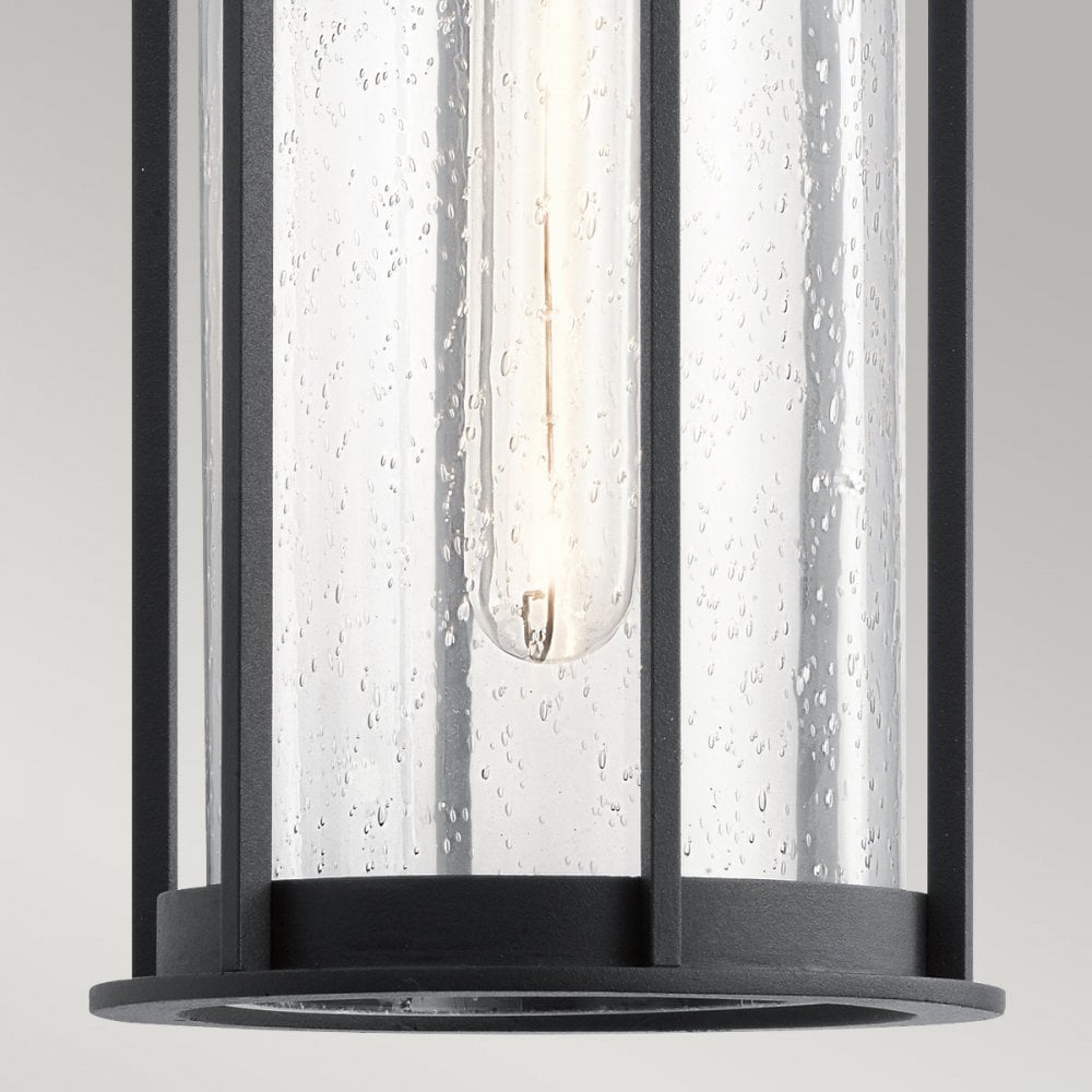 Kichler Camillo 1 Light Outdoor Pendant - Textured Black