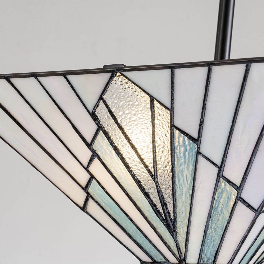 Elstead Alderley 2 Light Trio-Mount Pendant - Vintage Bronze