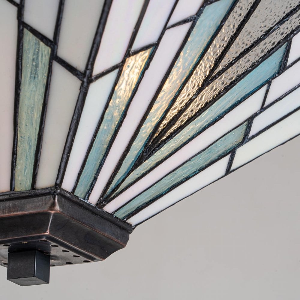 Elstead Alderley 2 Light Trio-Mount Pendant - Vintage Bronze