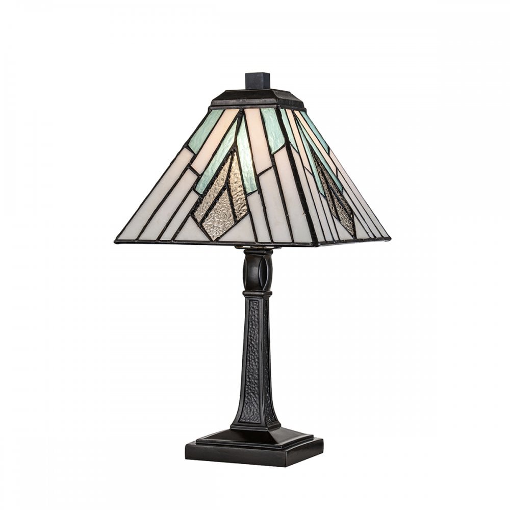 Elstead Alderley 1 Light Medium Table Lamp - Vintage Bronze