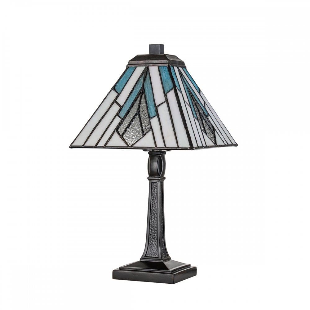 Elstead Alderley 1 Light Medium Table Lamp - Vintage Bronze
