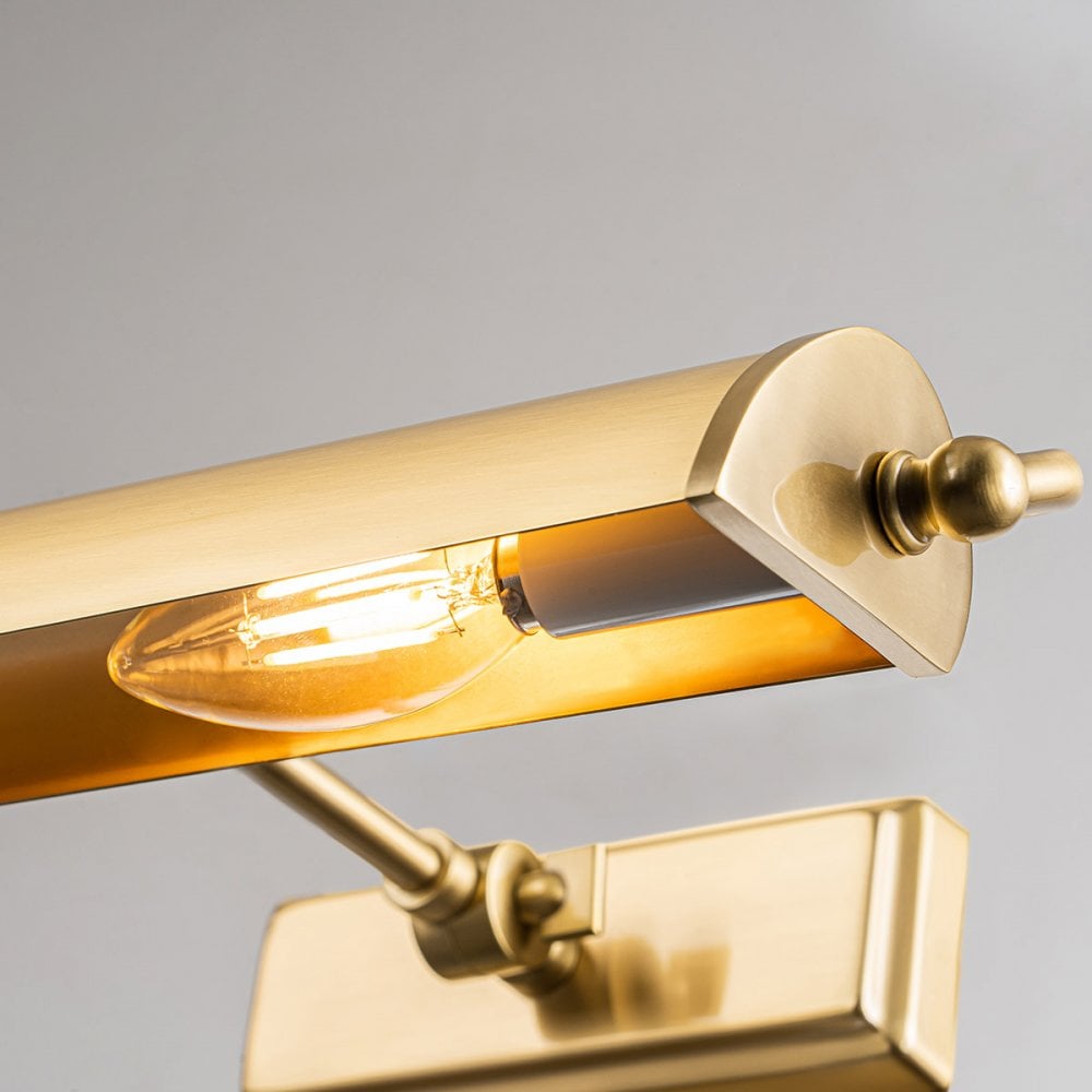 Elstead Winchfield 2 Light Medium Picture Light - Aged Brass