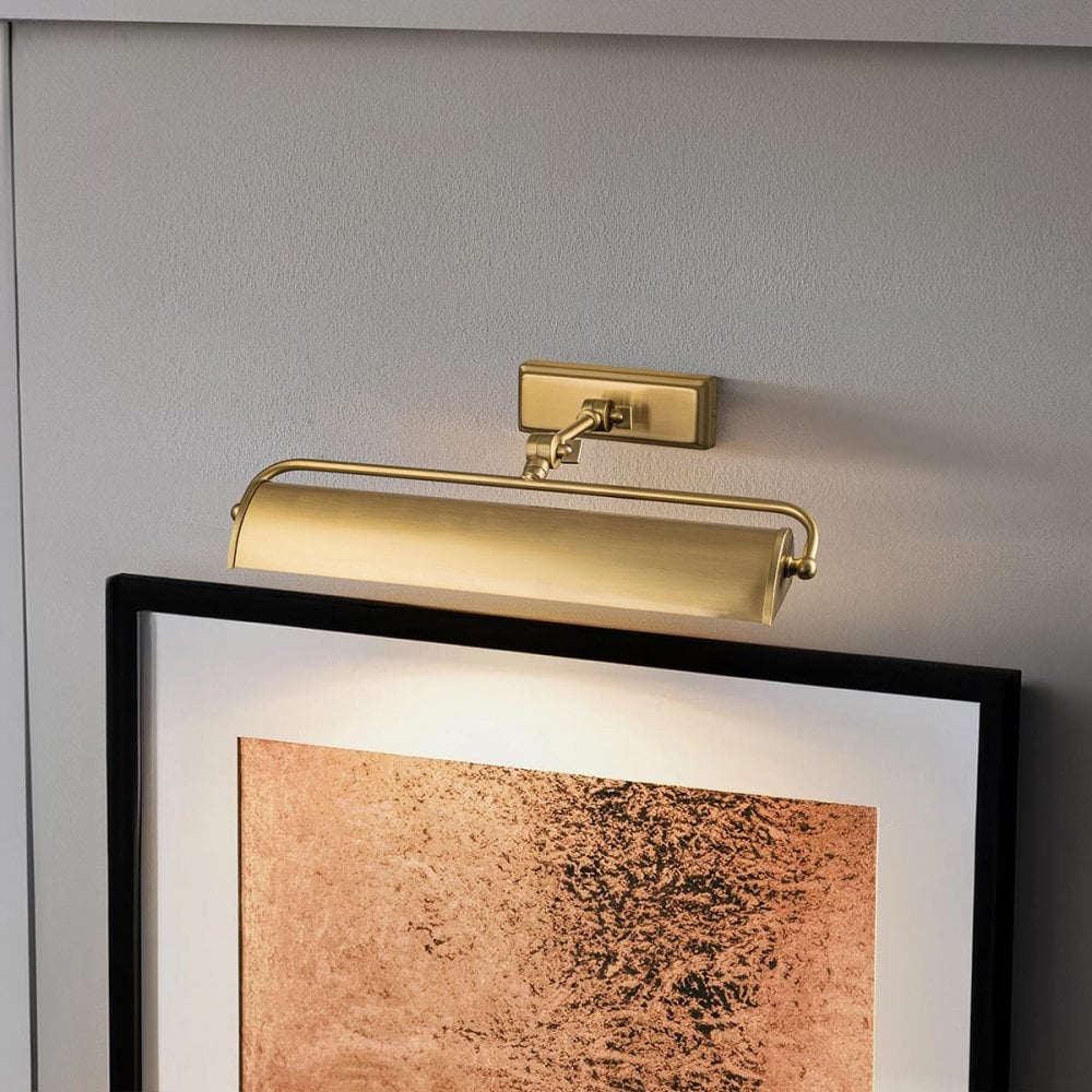 Elstead Winchfield 2 Light Medium Picture Light - Aged Brass