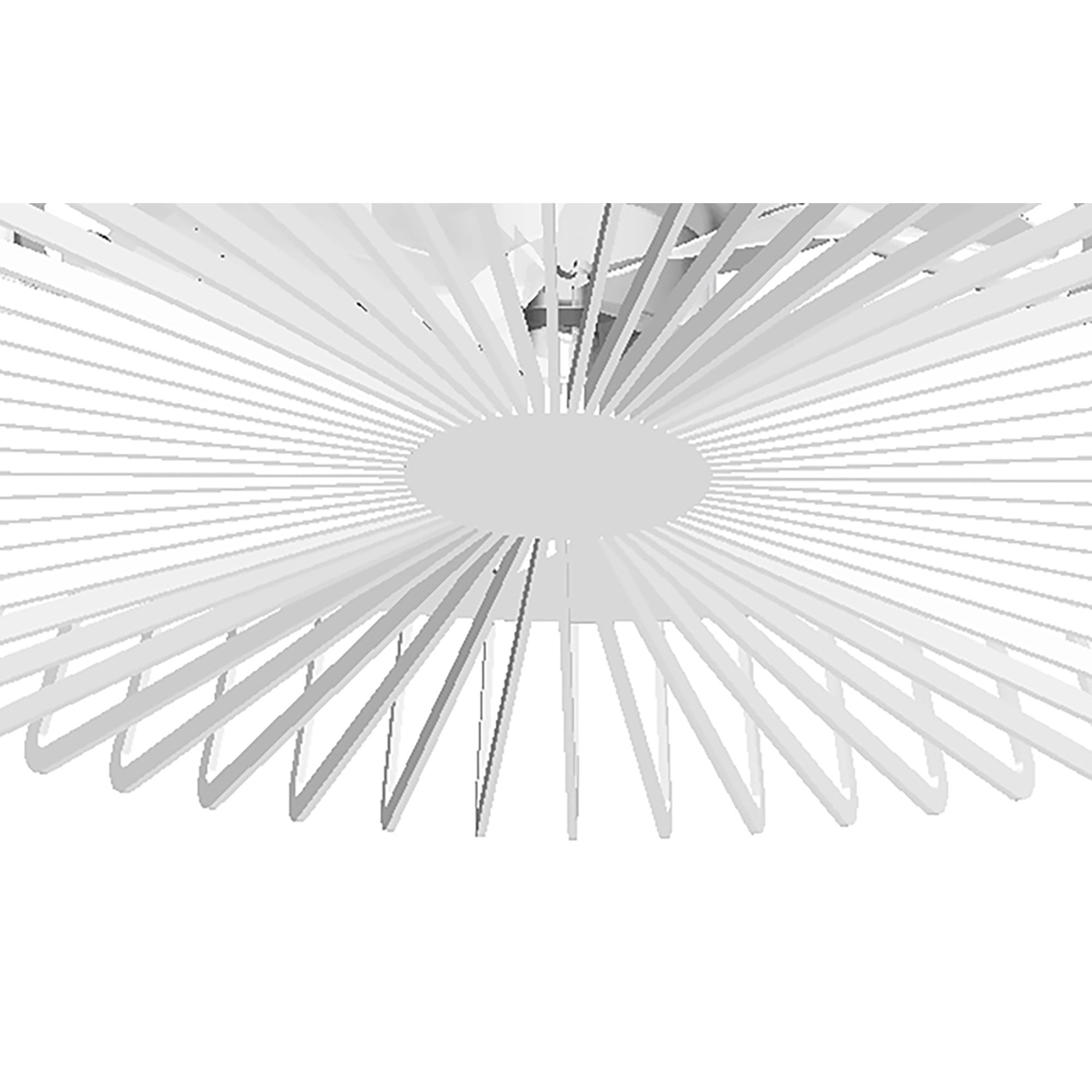 Mantra Himalaya 70W LED Dimmable Ceiling Light & Fan, Remote, APP ,  Voice Controlled, White