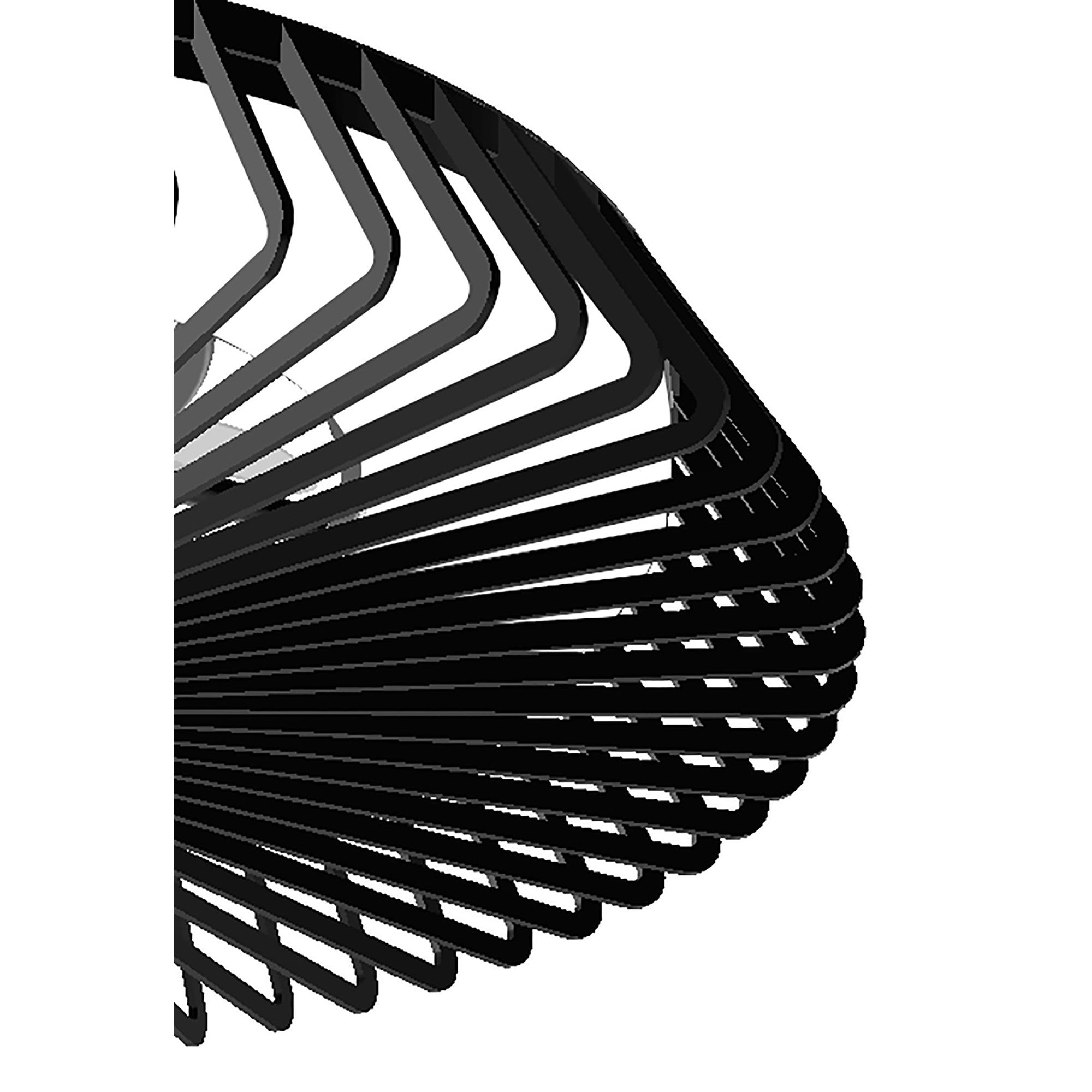 Mantra Himalaya 70W LED Dimmable Ceiling Light & Fan, Remote, APP ,  Voice Controlled, Black