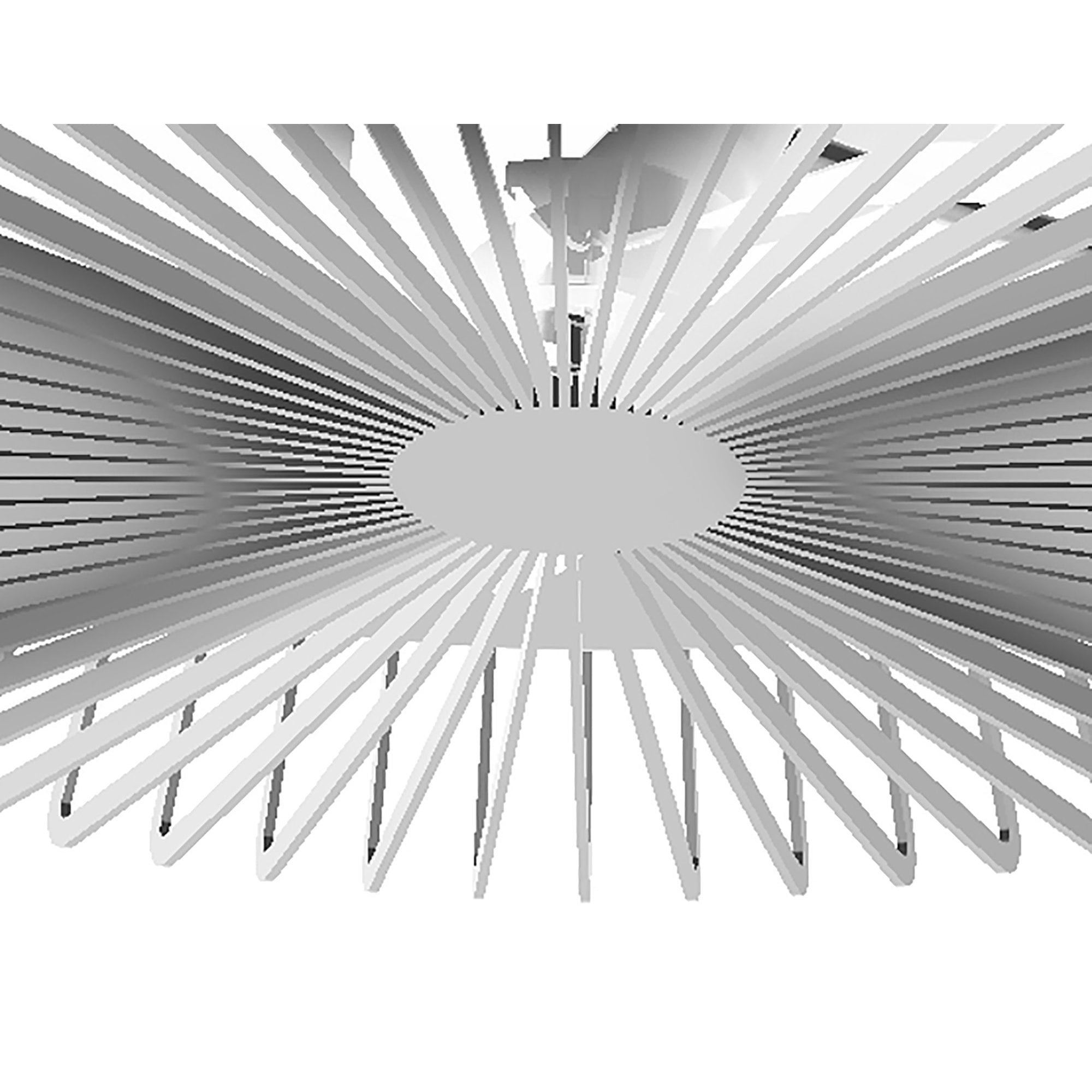 Mantra Himalaya 70W LED Dimmable Ceiling Light & Fan, Remote, APP ,  Voice Controlled, Silver