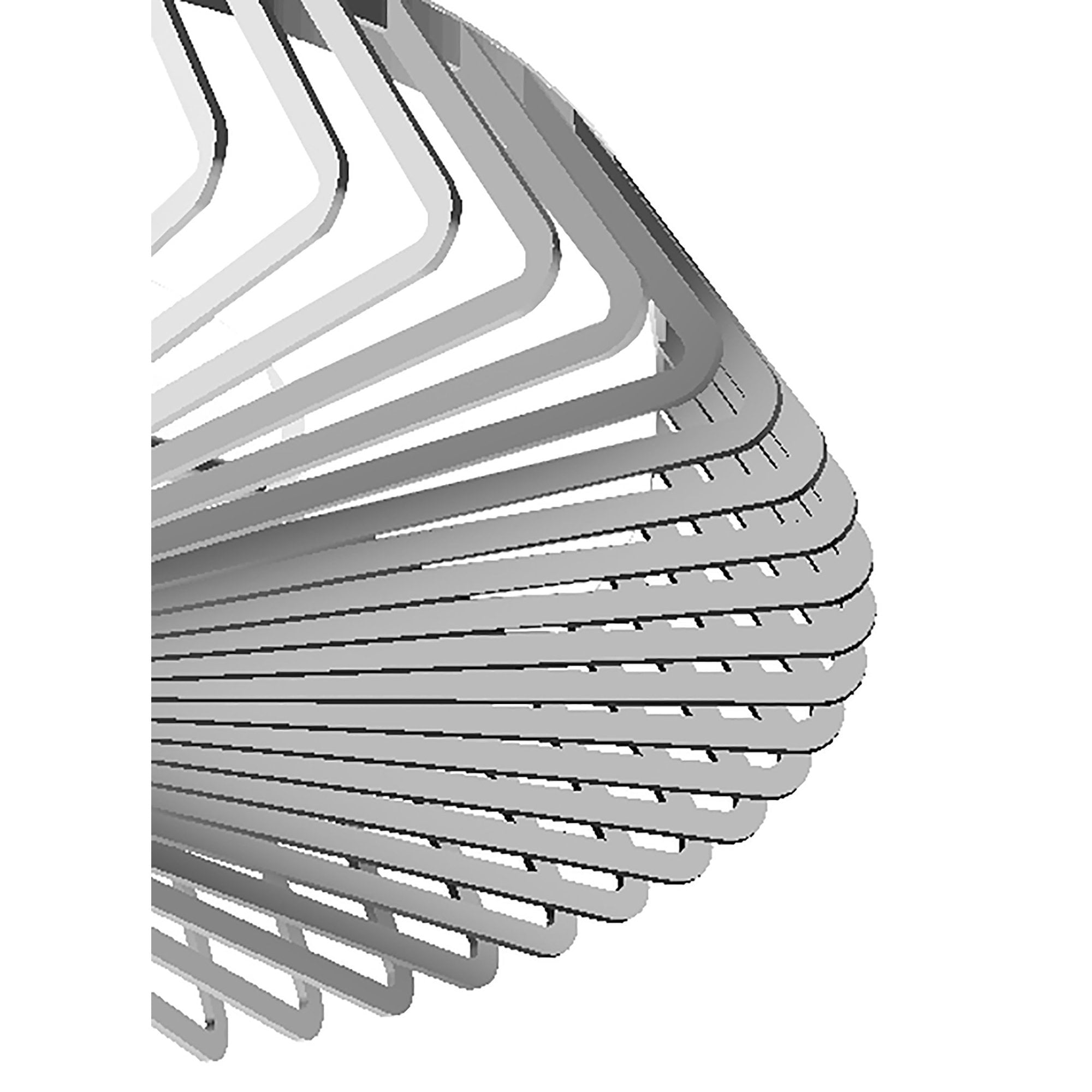 Mantra Himalaya 70W LED Dimmable Ceiling Light & Fan, Remote, APP ,  Voice Controlled, Silver