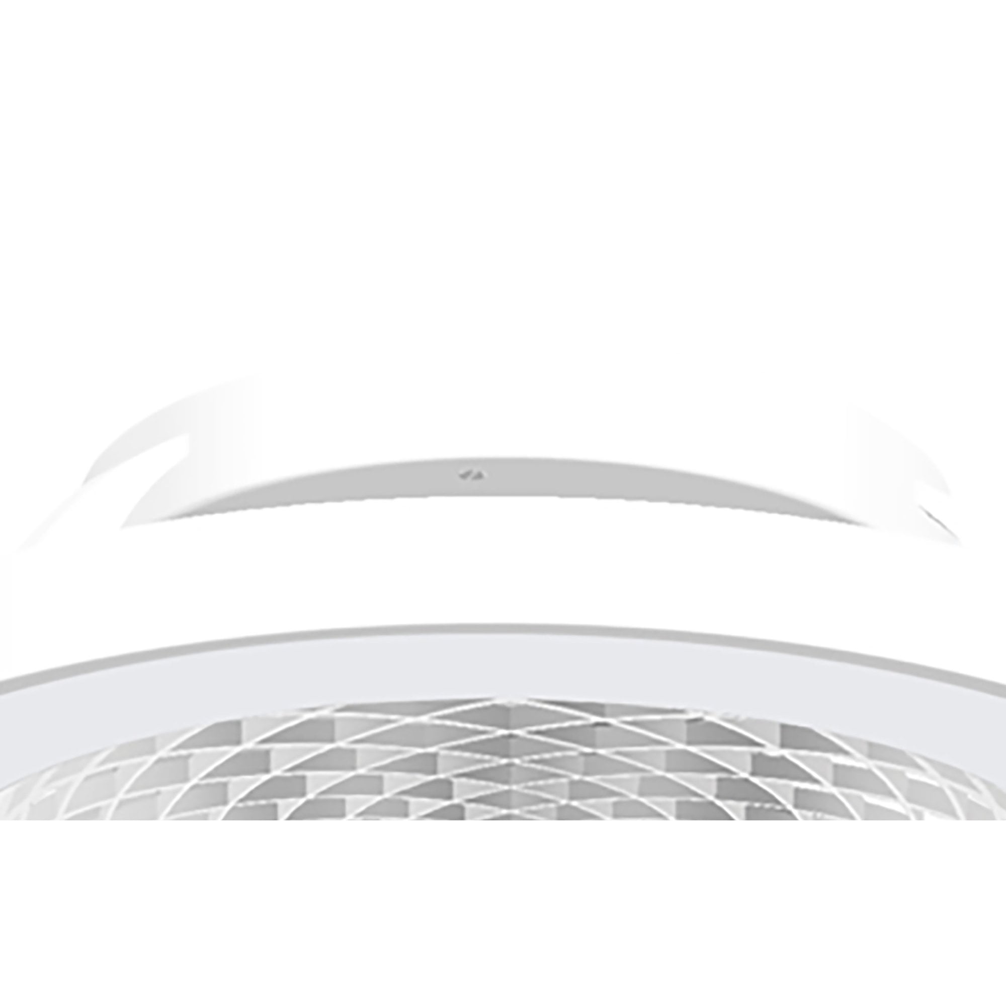 Mantra Tibet 70W LED Dimmable Ceiling Light & Fan, Remote, APP ,  Voice Controlled, White