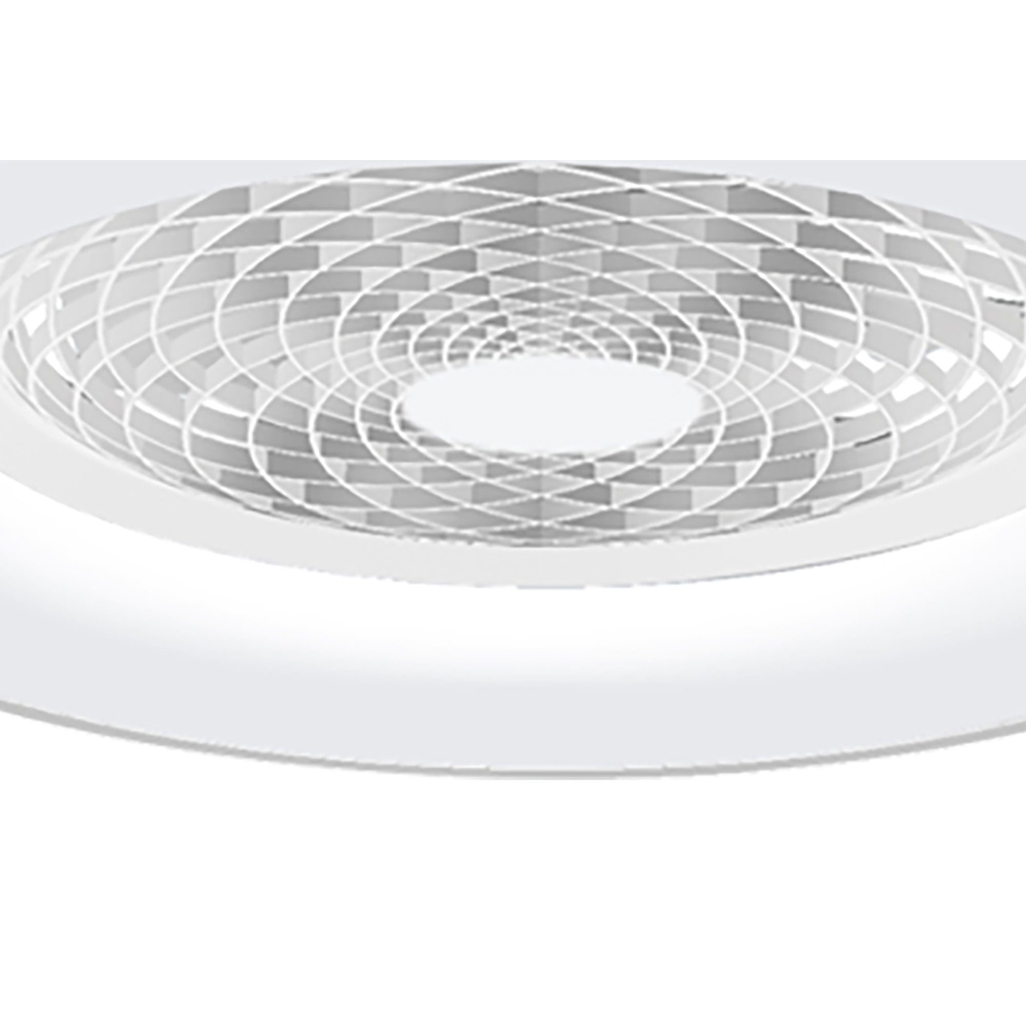 Mantra Tibet 70W LED Dimmable Ceiling Light & Fan, Remote, APP ,  Voice Controlled, White