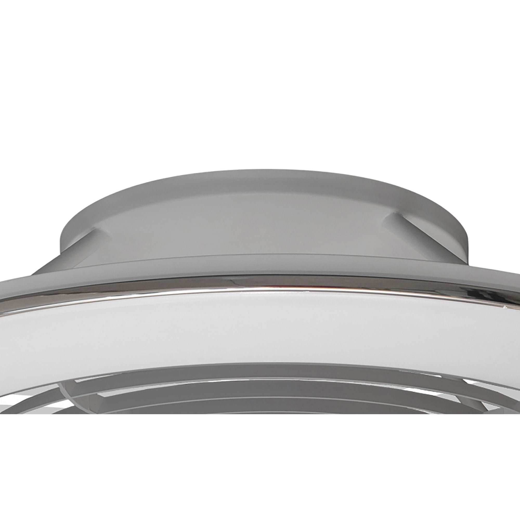 Mantra Alisio XL 95W LED Dimmable Ceiling Light & Fan, Remote, APP ,  Voice Controlled, Silver