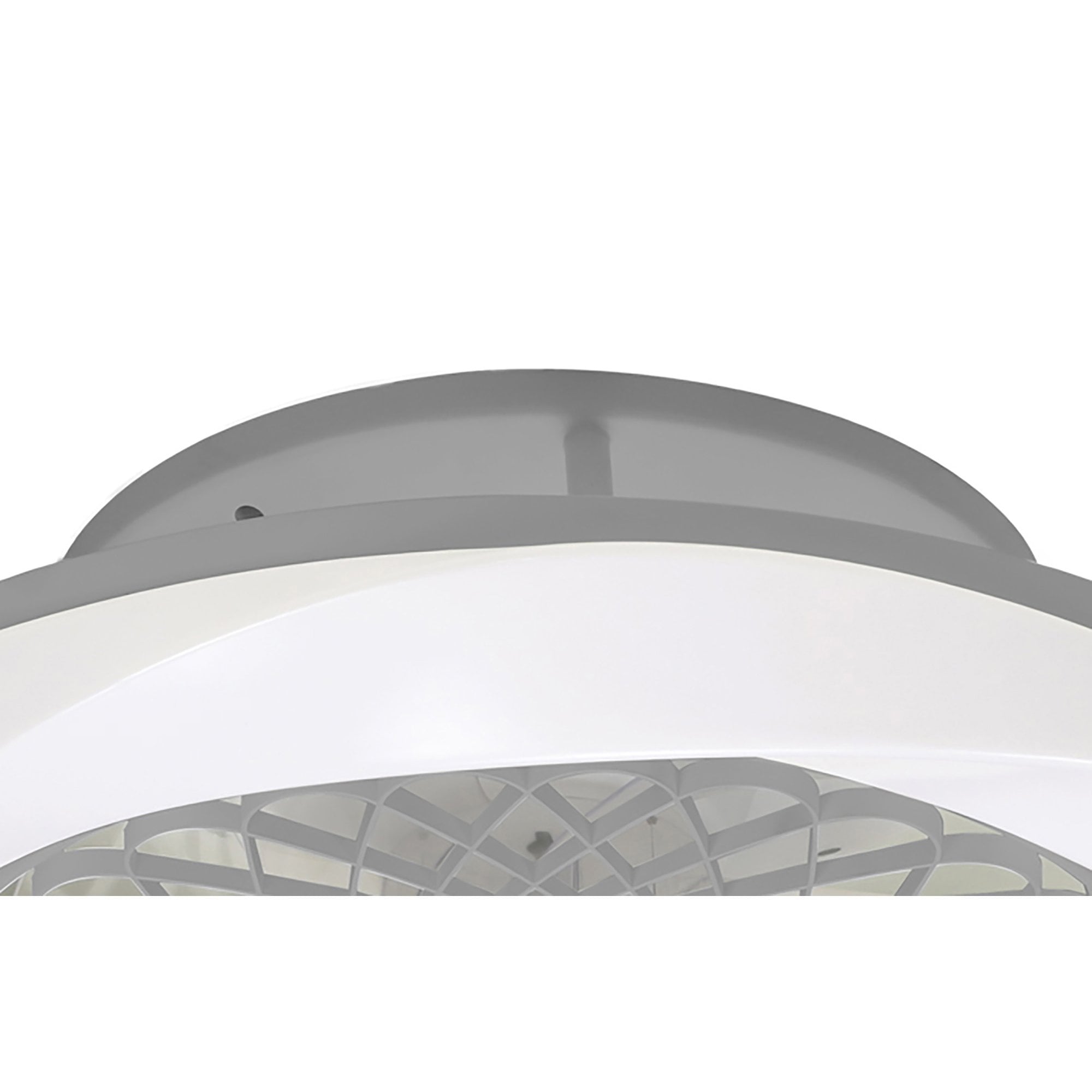 Mantra Boreal 70W LED Dimmable Ceiling Light & Fan, Remote Controlled, Silver