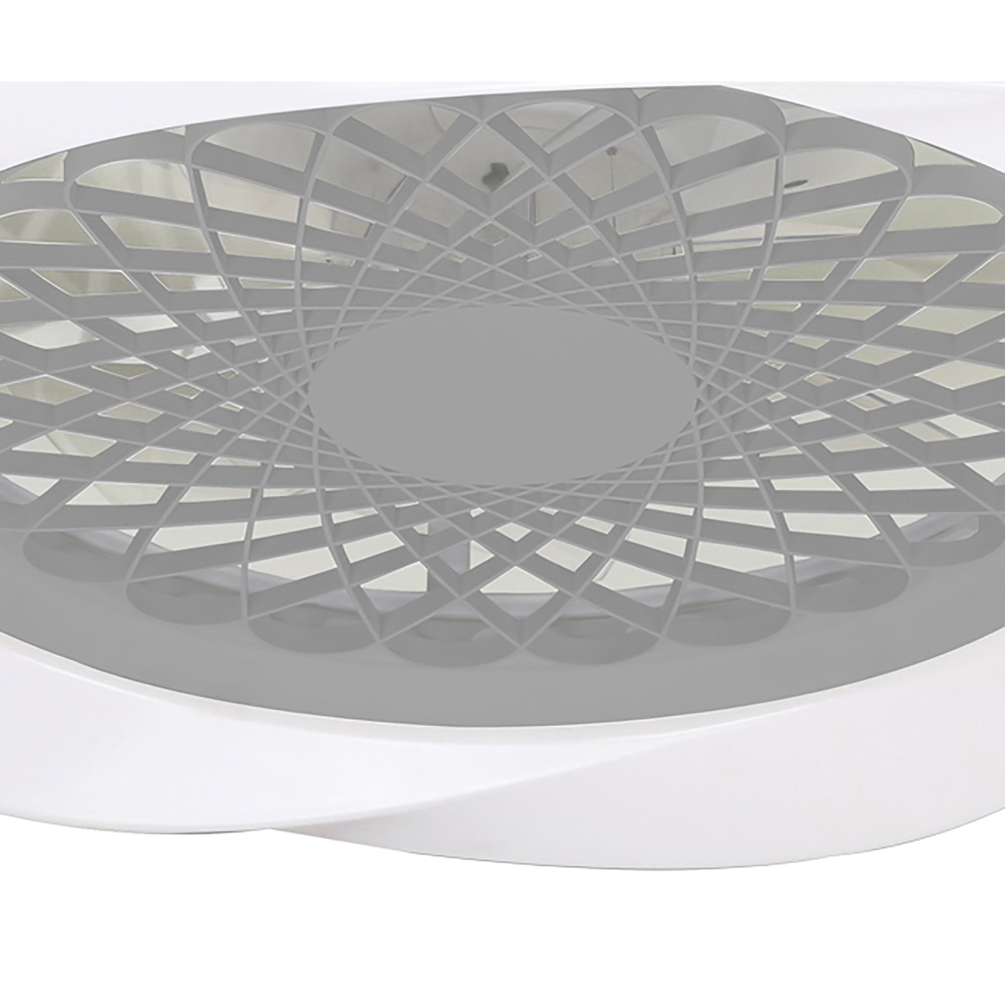 Mantra Boreal 70W LED Dimmable Ceiling Light & Fan, Remote Controlled, Silver