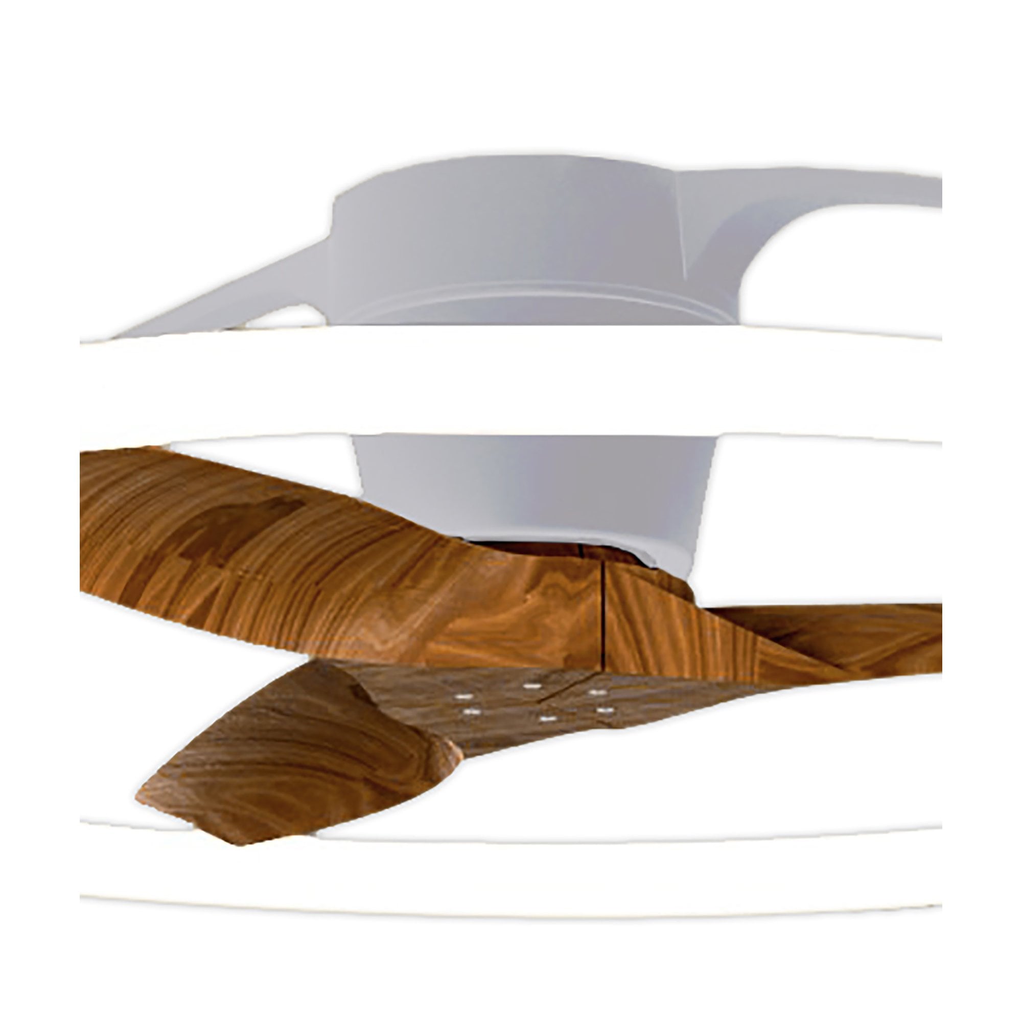 Mantra Nepal 75W LED Dimmable Ceiling Light & Fan, Remote, APP ,  Voice Controlled, Silver