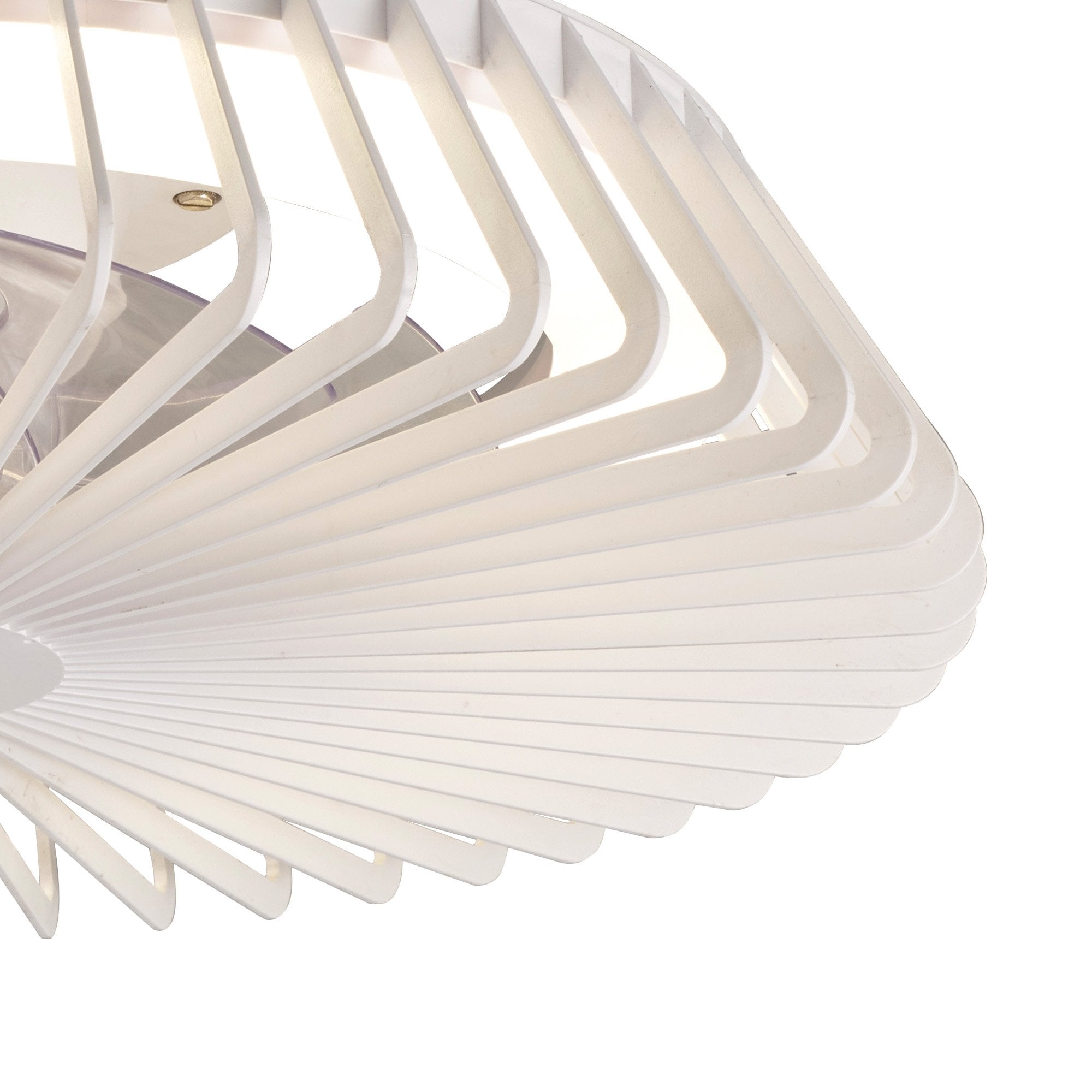 Mantra Himalaya Mini Ceiling Light & Fan Dimmable 70W LED White