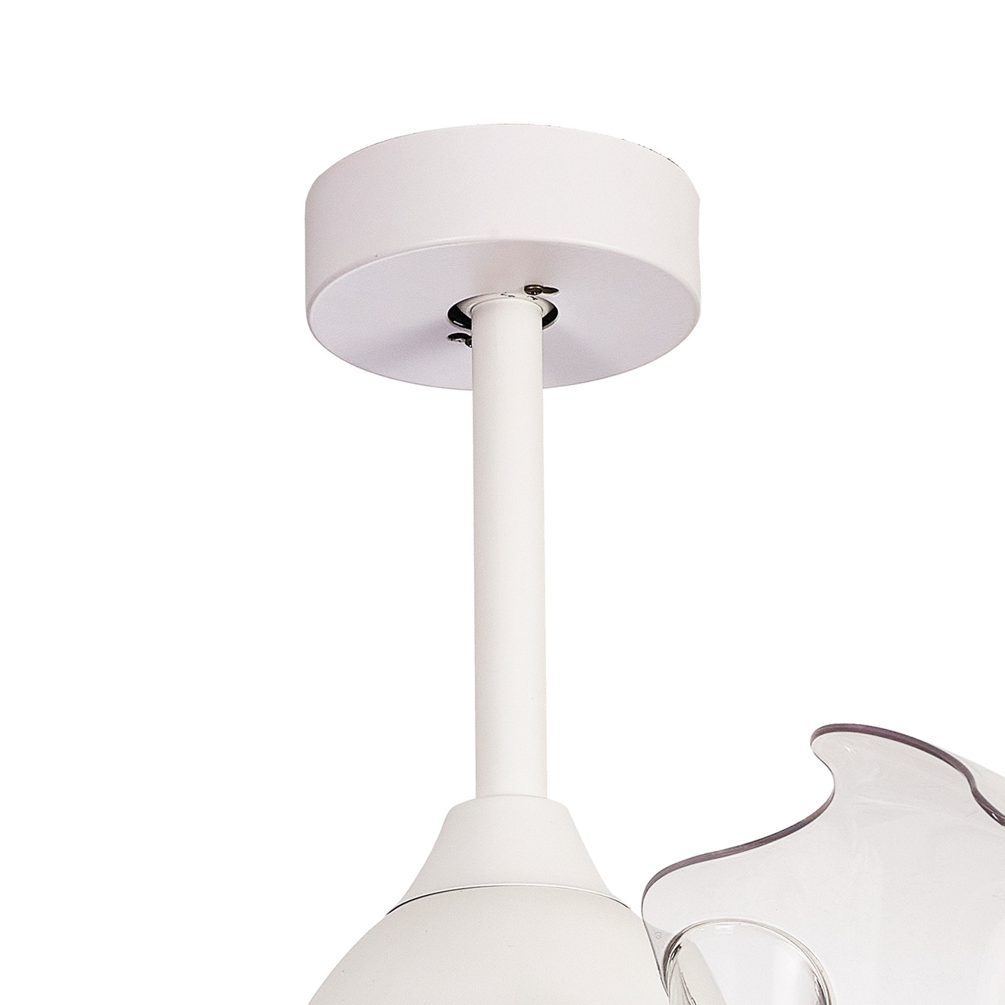 Mantra Coin Mini 45W LED Dimmable Ceiling Light & Fan, Remote & APP Control, LED Wood