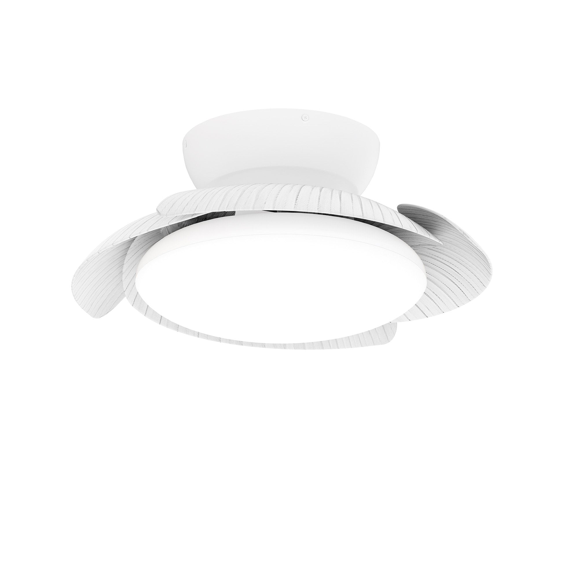 Mantra Aloha 45W LED Dimmable Ceiling Light & Fan, Remote Controlled, White