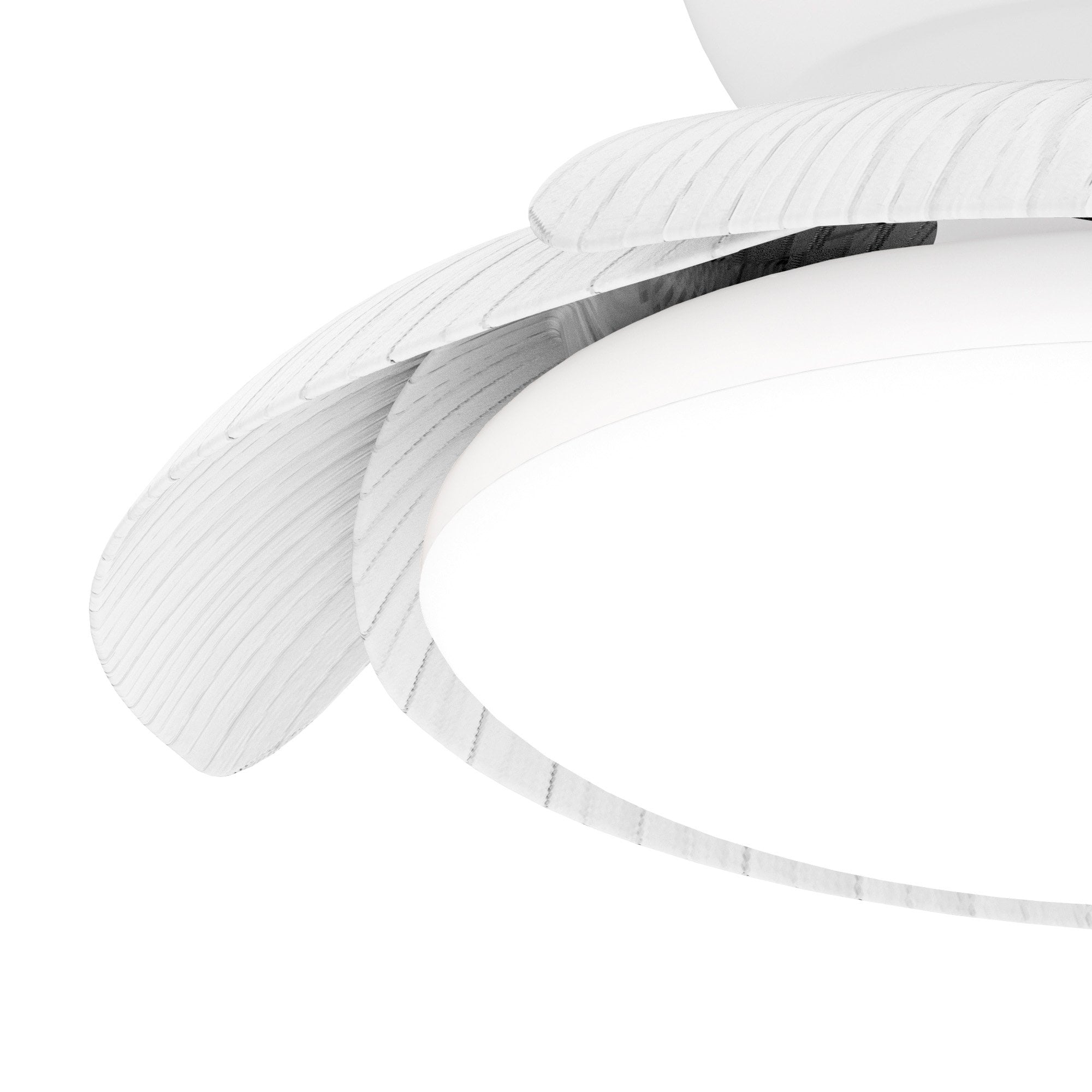 Mantra Aloha 45W LED Dimmable Ceiling Light & Fan, Remote Controlled, White