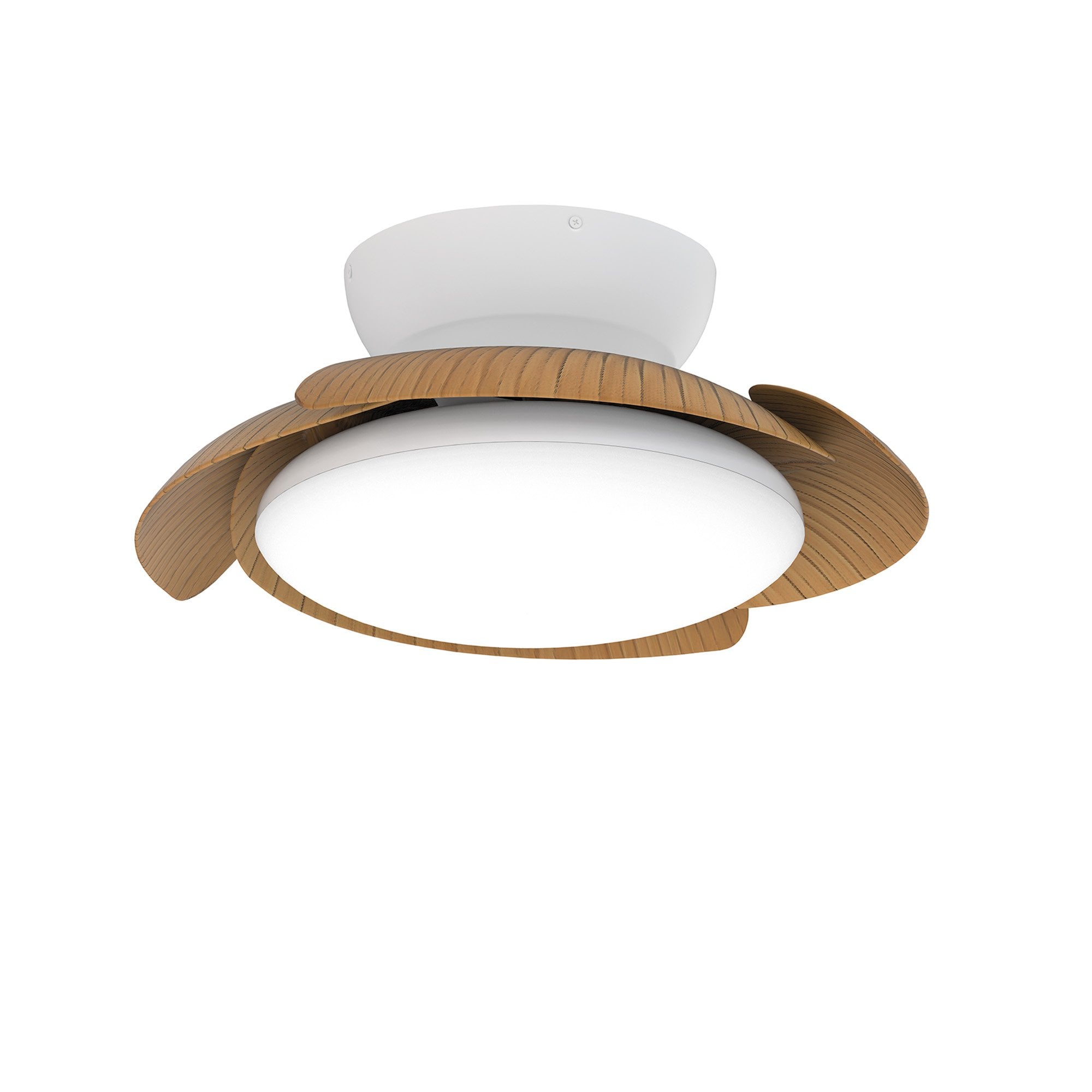 Mantra Aloha 45W LED Dimmable Ceiling Light & Fan, Remote Controlled, Wood