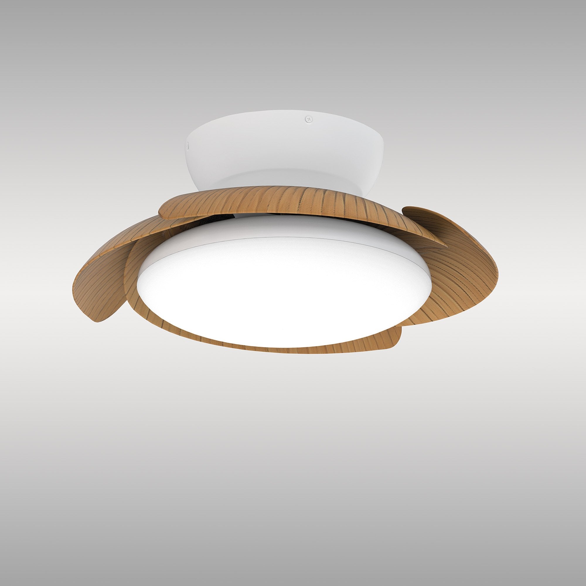 Mantra Aloha 45W LED Dimmable Ceiling Light & Fan, Remote Controlled, Wood