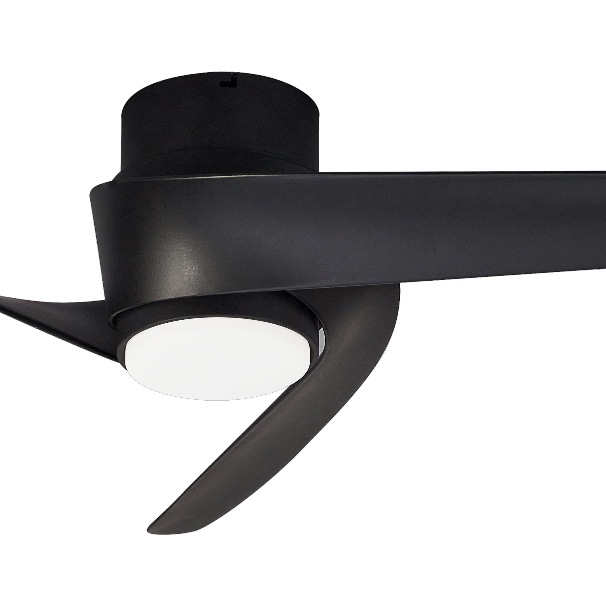 Mantra Island 24W LED Dimmable Ceiling Light With Built-In 30W DC Fan, 2700-5000K Remote & APP Control - Black